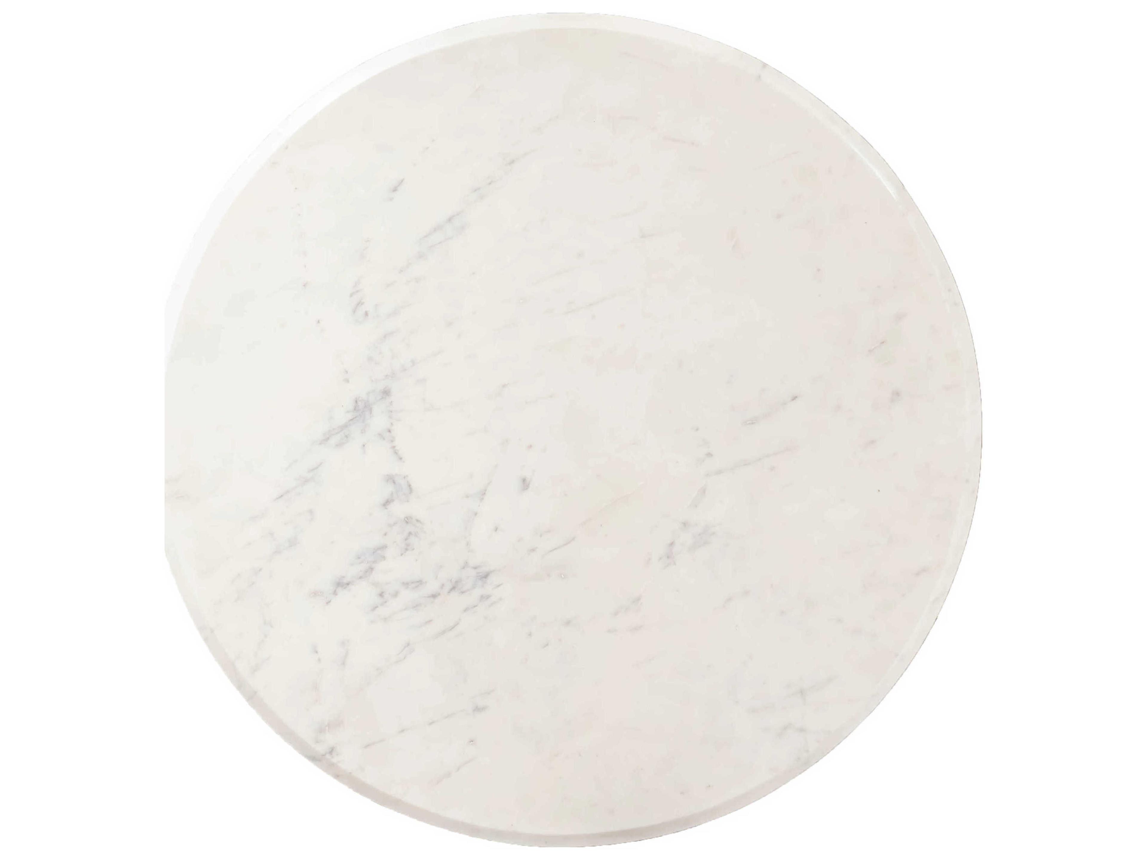 Fairfield Chair Monier Round Stone Antique Gold End Table