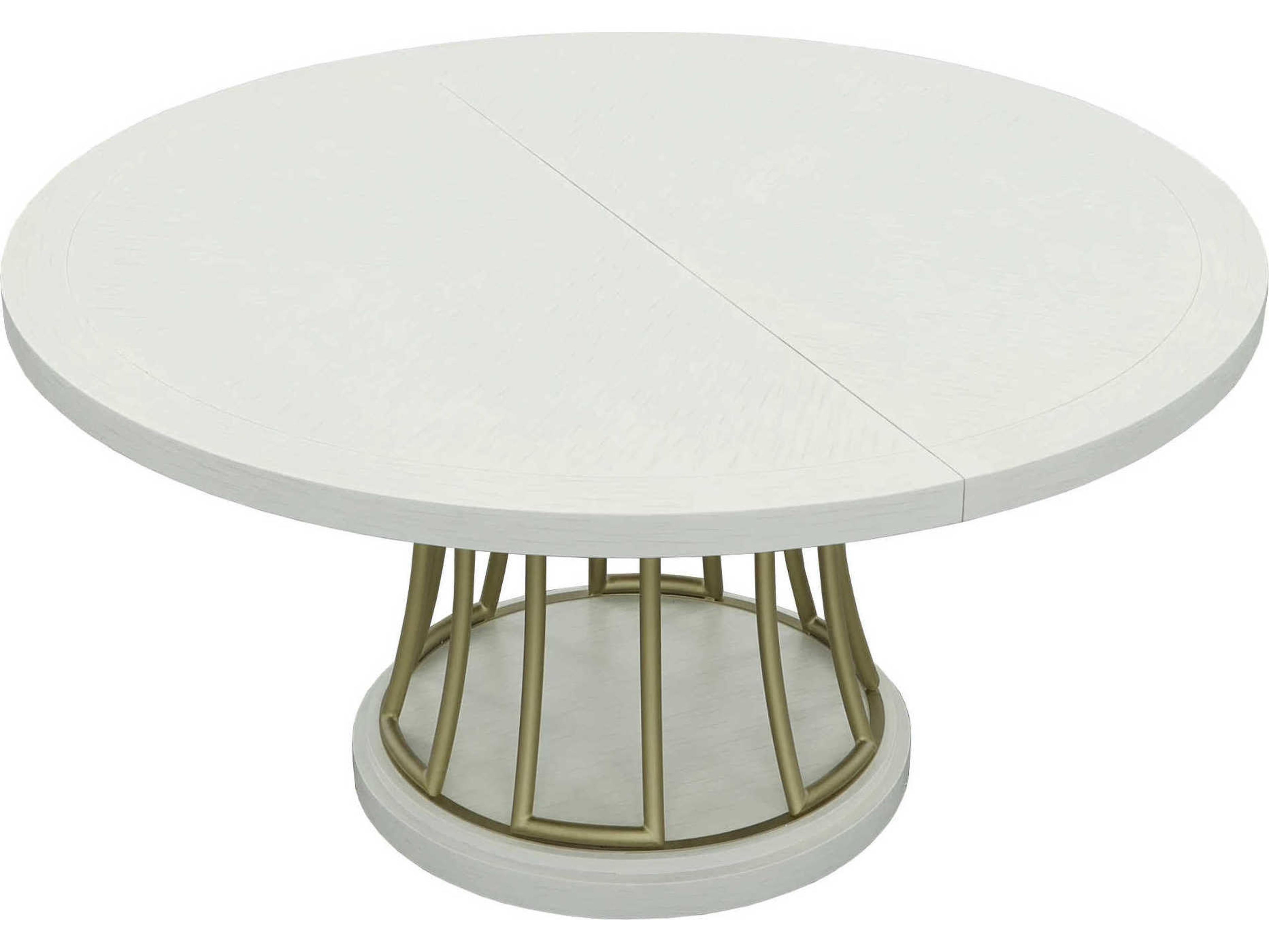 Fairfield Chair East Camden Round Marble Pearl Dining Table