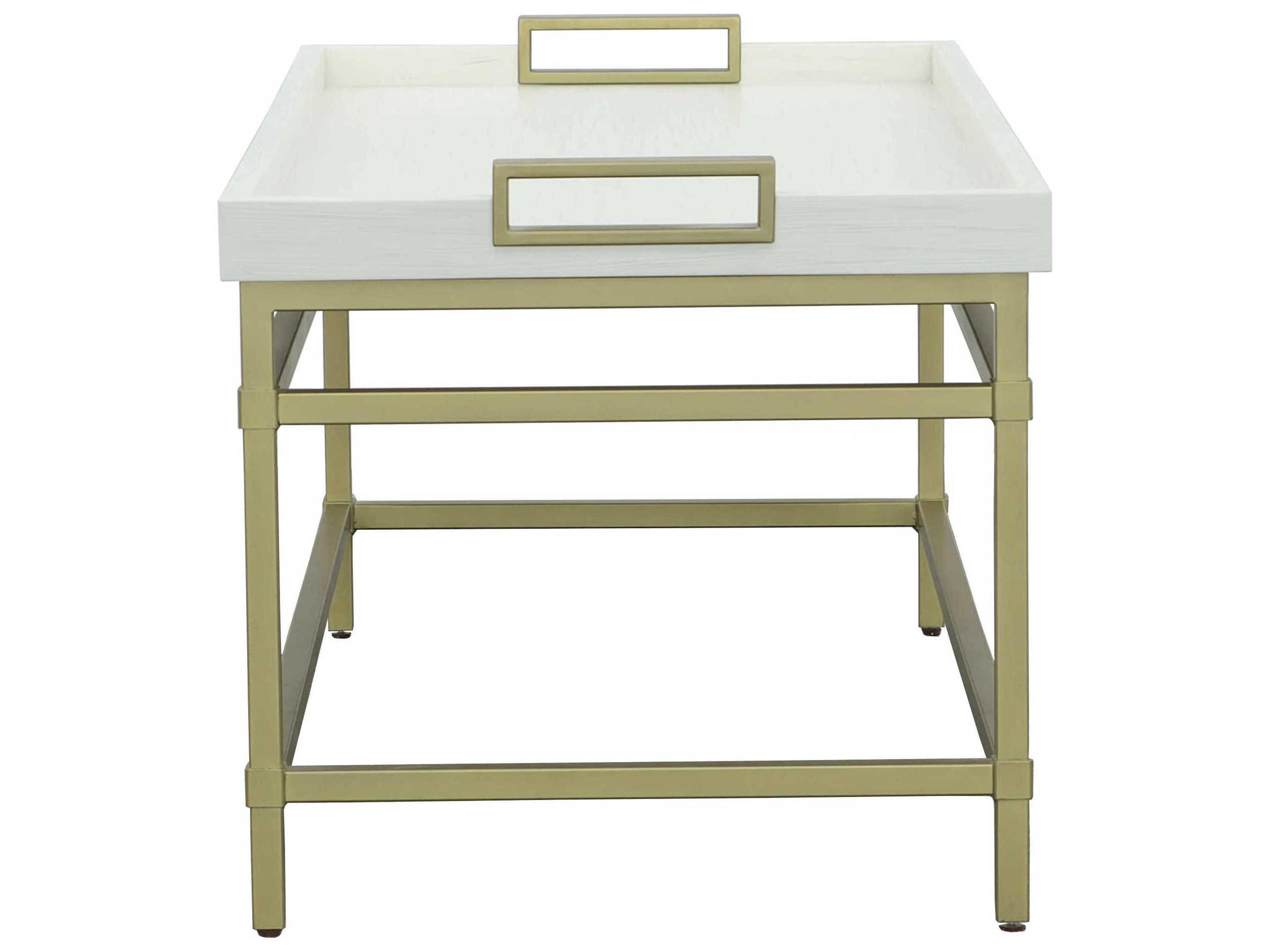 Fairfield Chair East Camden Rectangular Wood Pearl Coffee Table