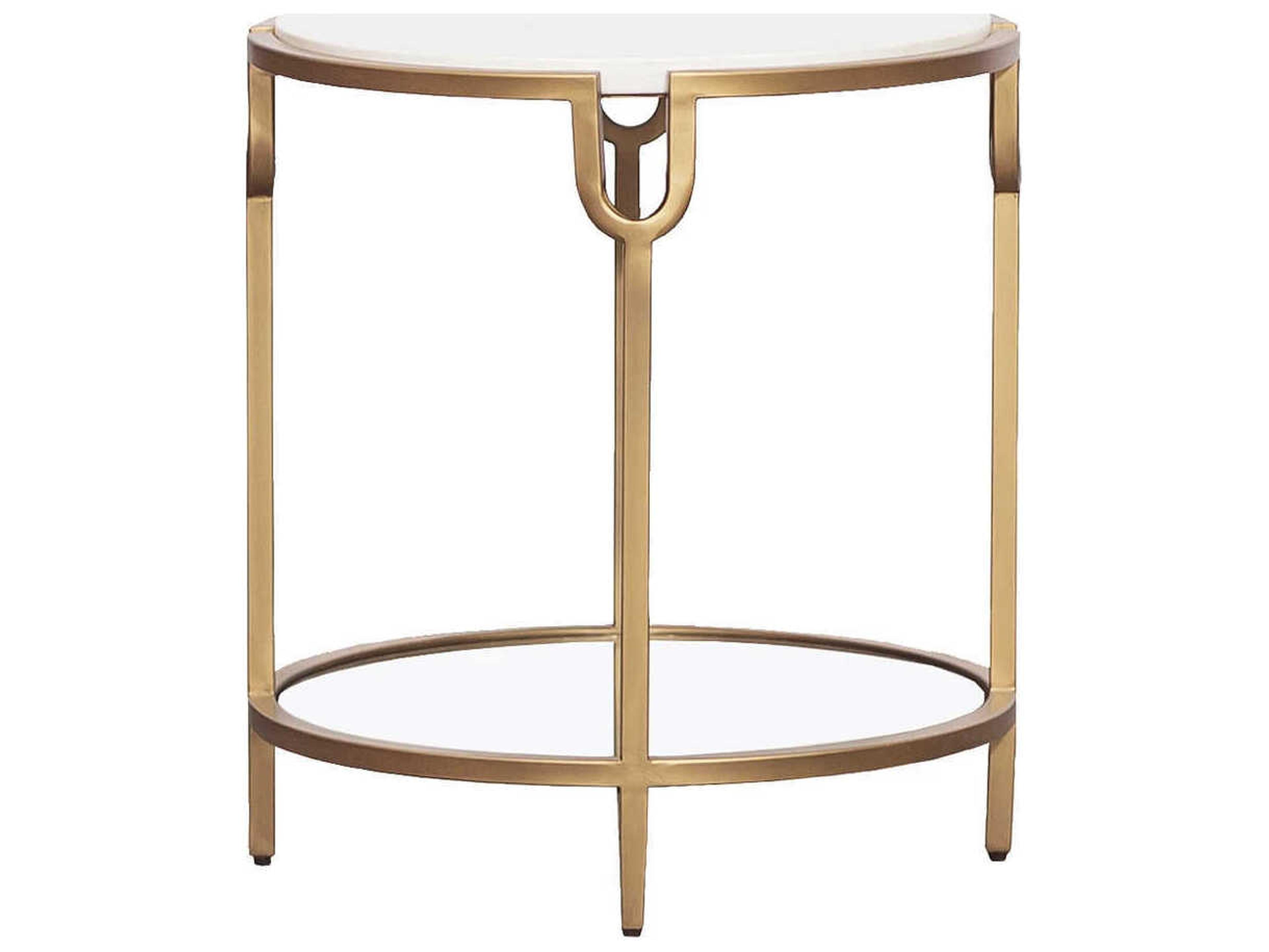 Fairfield Chair East Camden Oval Marble End Table