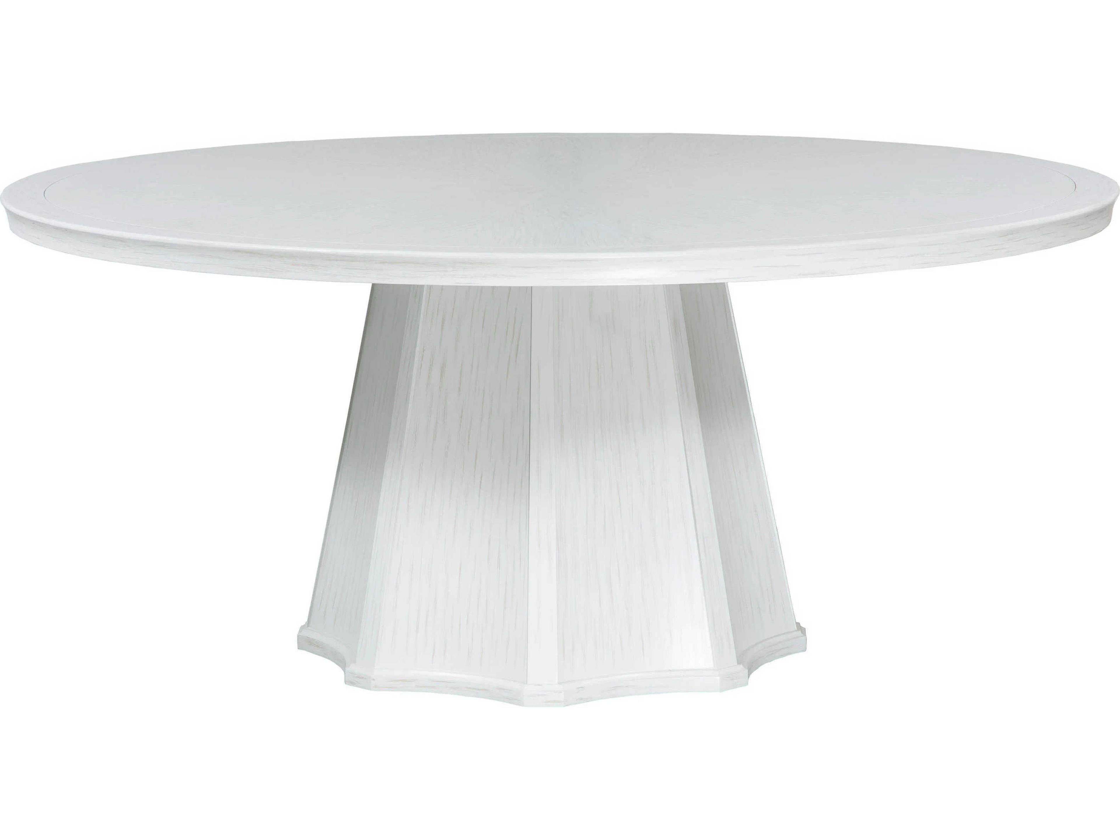 East Camden Round Marble Pearl Dining Table