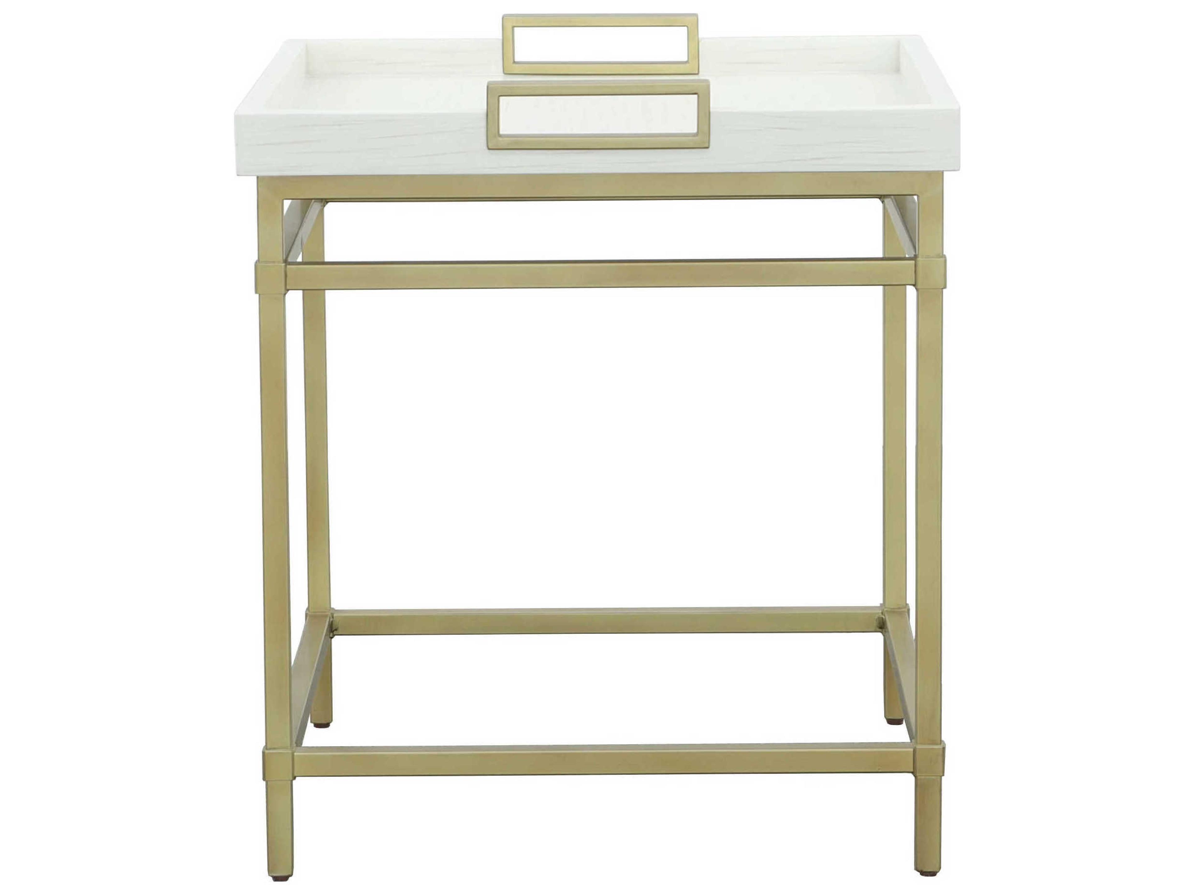 Fairfield Chair East Camden Square Wood Pearl End Table