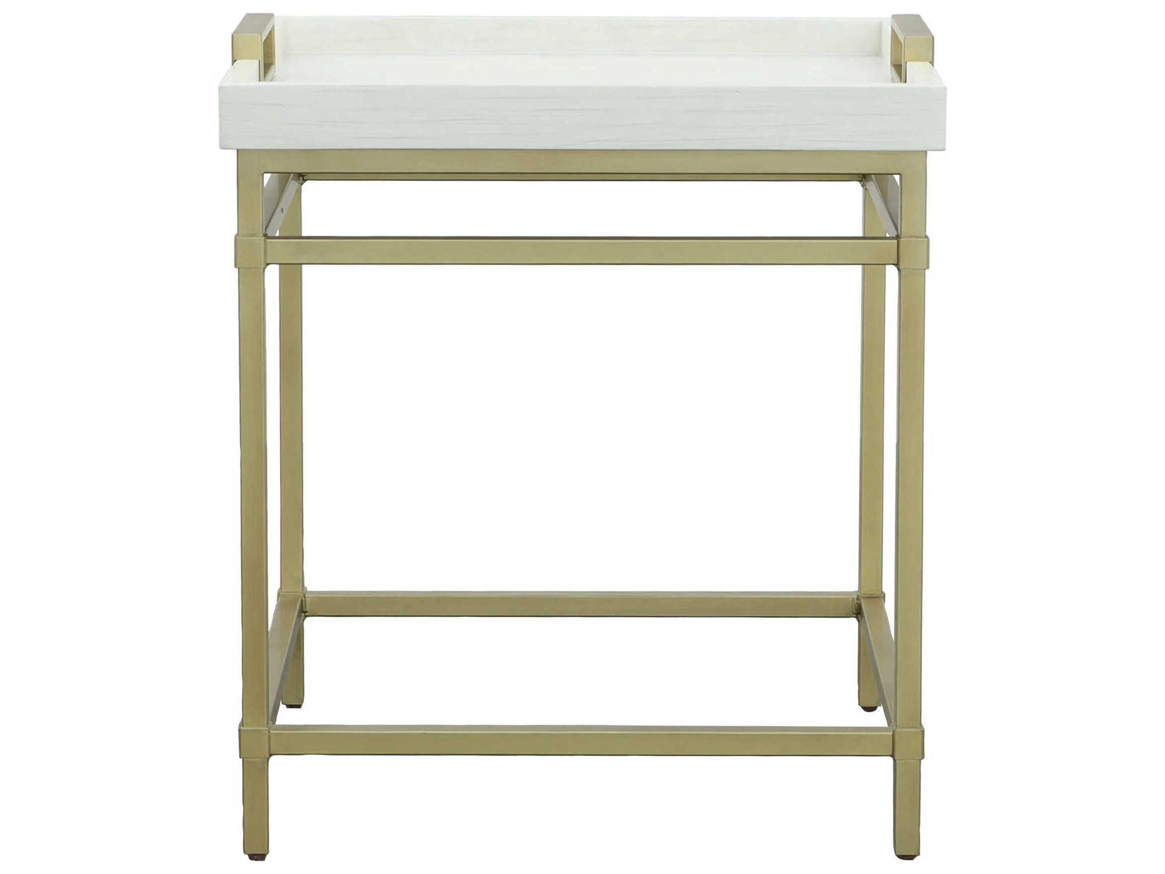 Fairfield Chair East Camden Square Wood Pearl End Table