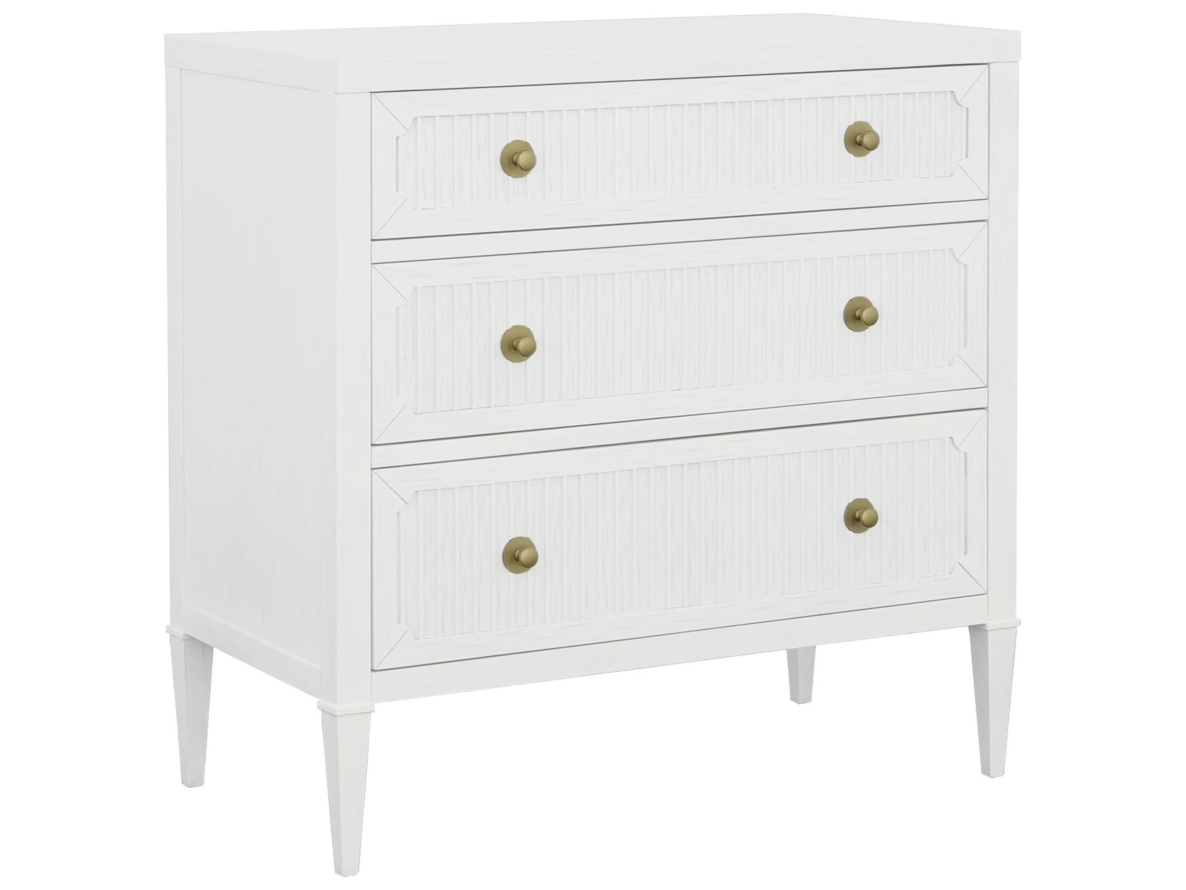 East Camden White Poplar Wood Accent Chest