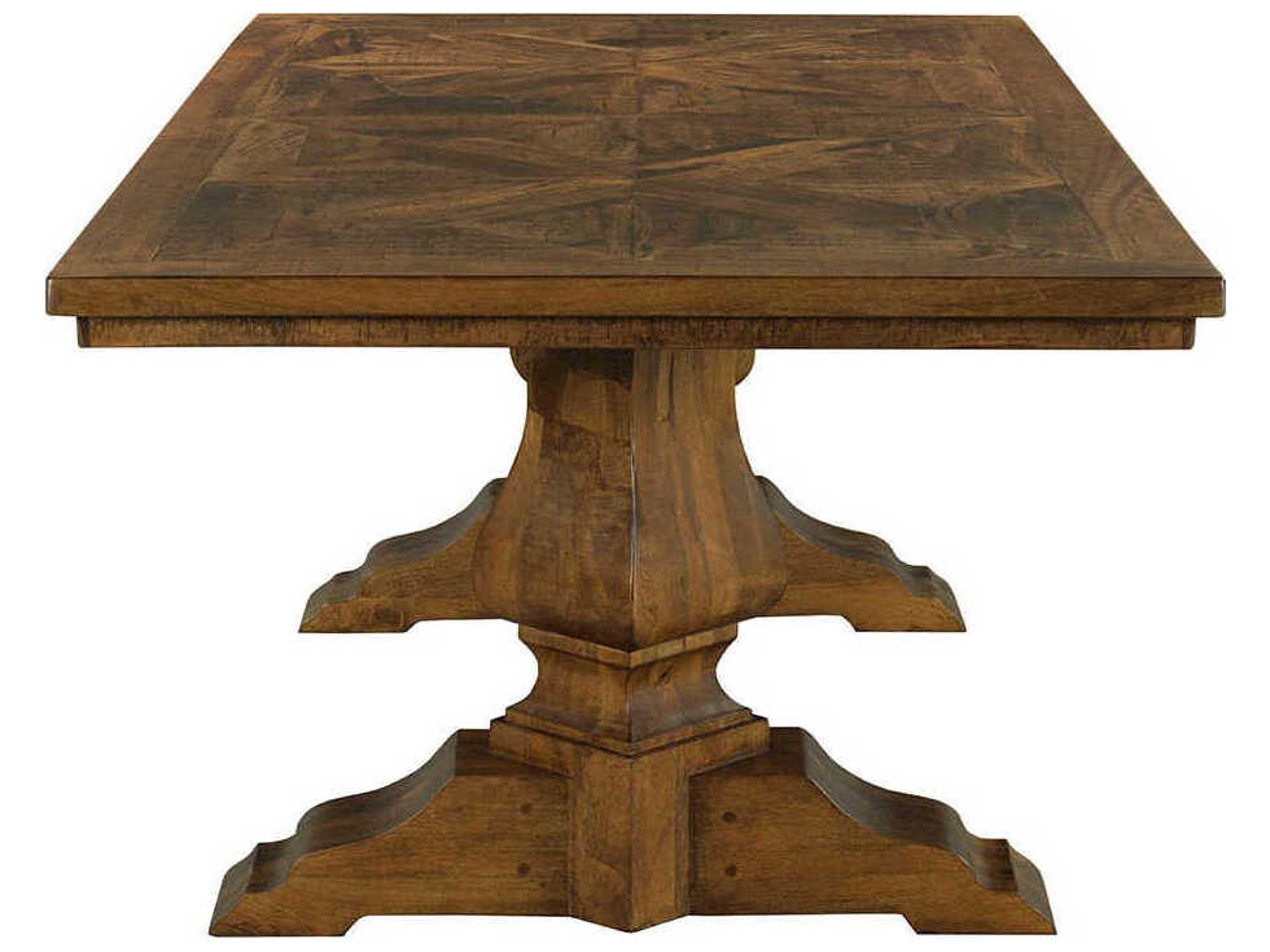 Fairfield Chair St Florian Rectangular Wood Charred Ecru Dining Table