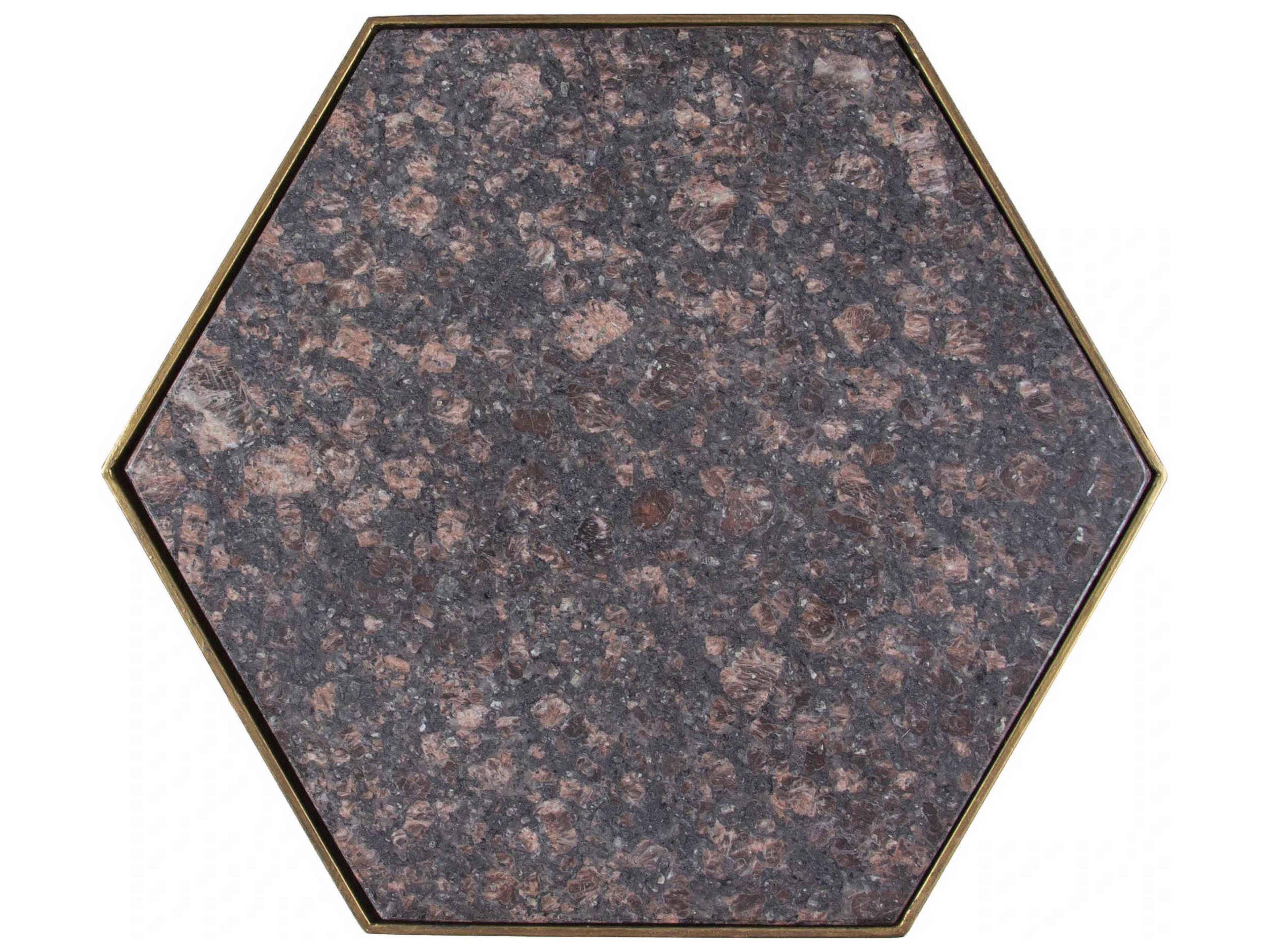 Fairfield Chair La Bella Hexagon Marble End Table