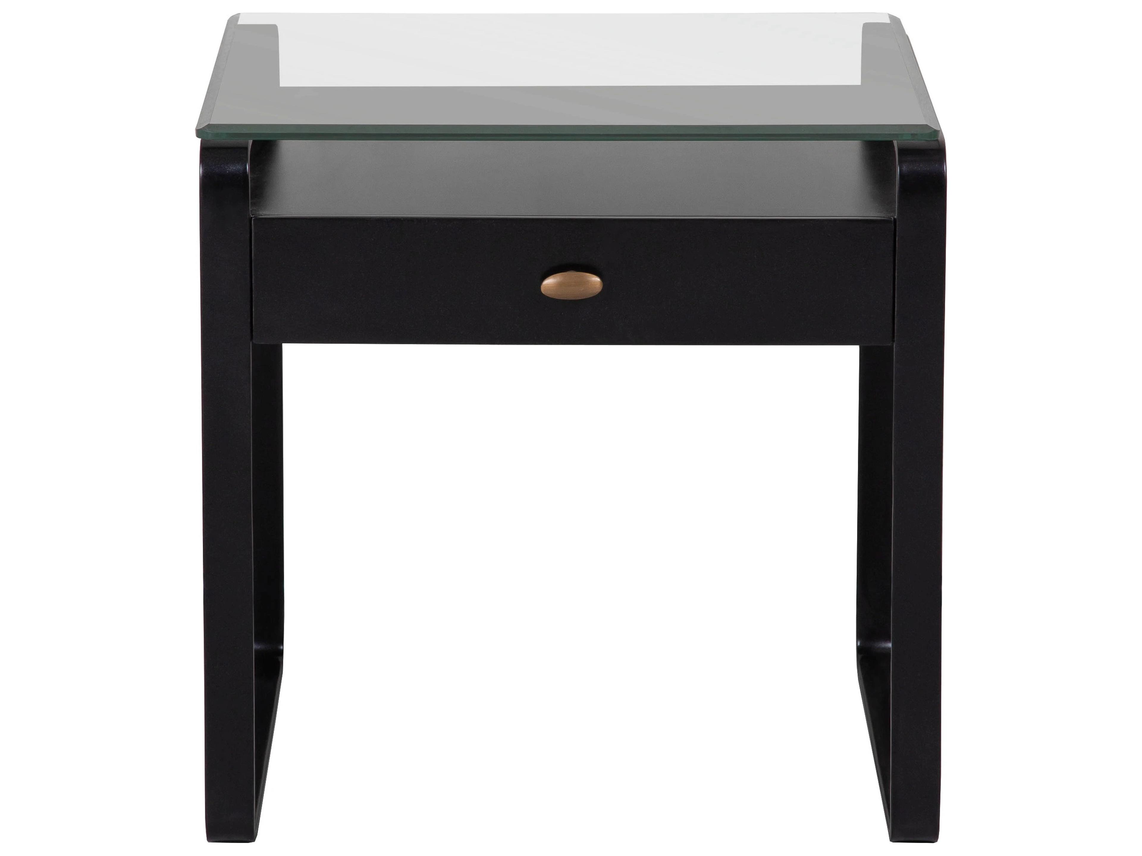 Fairfield Chair Beatbox Square Glass End Table