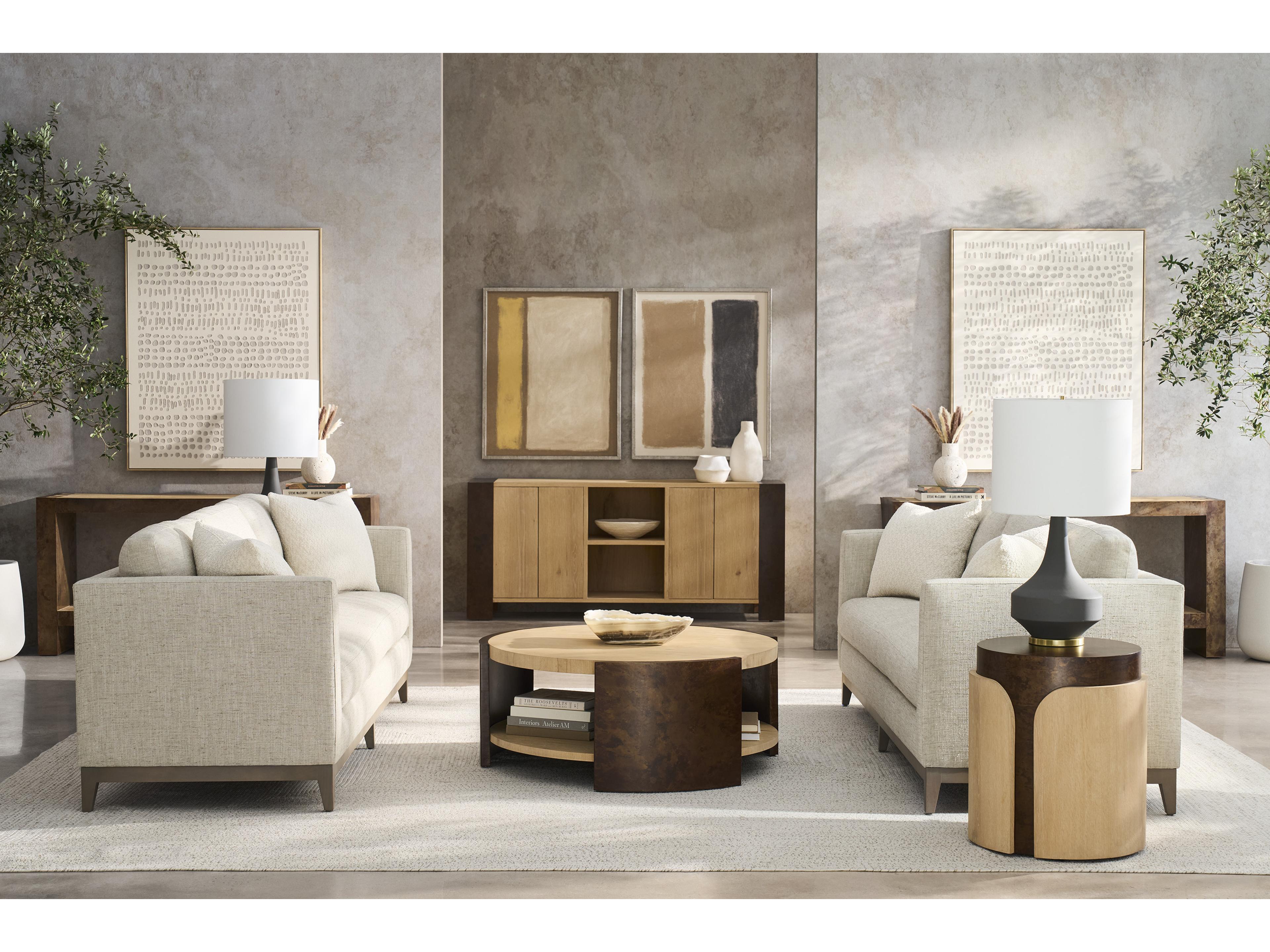 Fairfield Chair Wyatt Round Wood Coffee Table