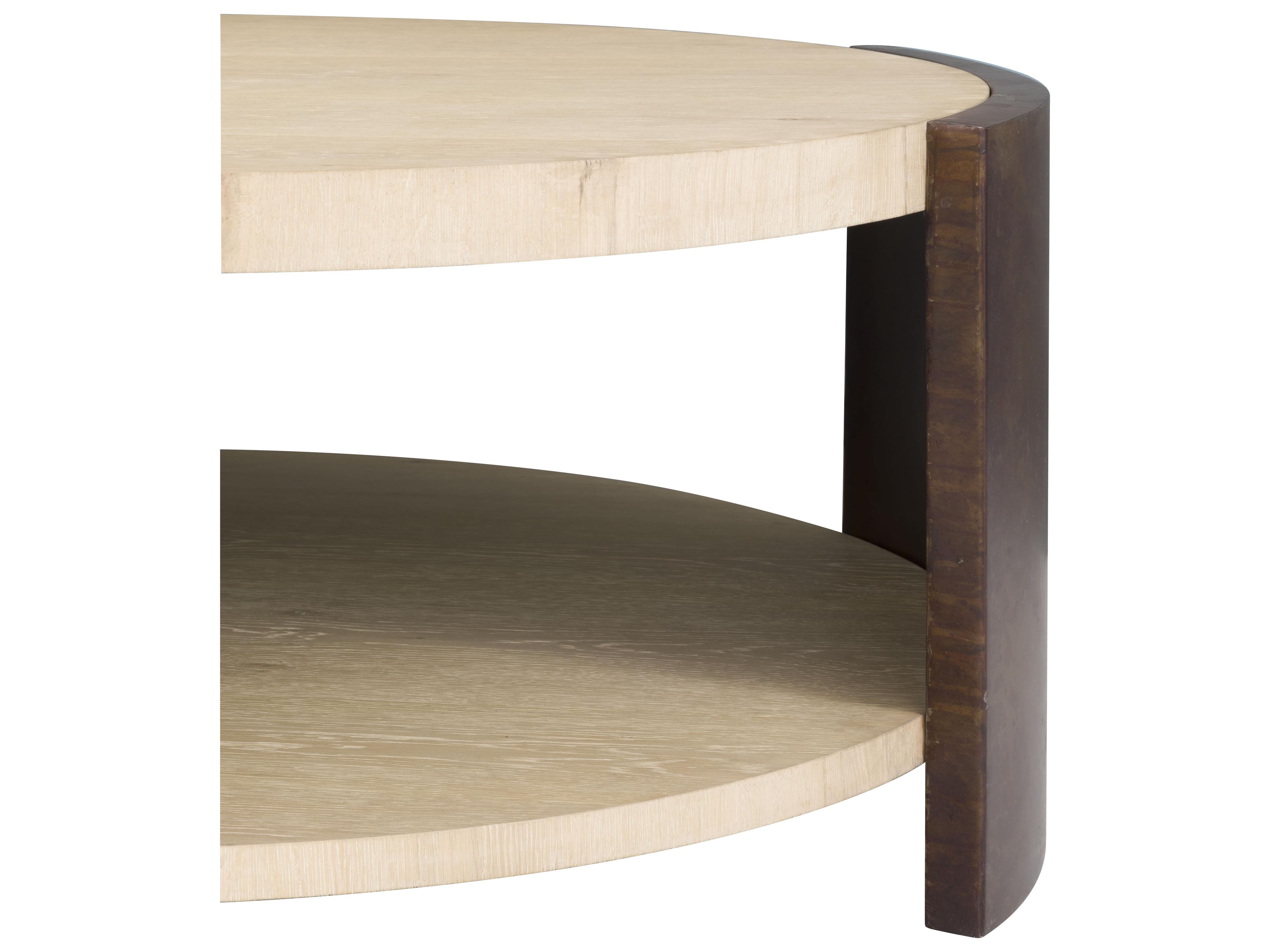 Fairfield Chair Wyatt Round Wood Coffee Table