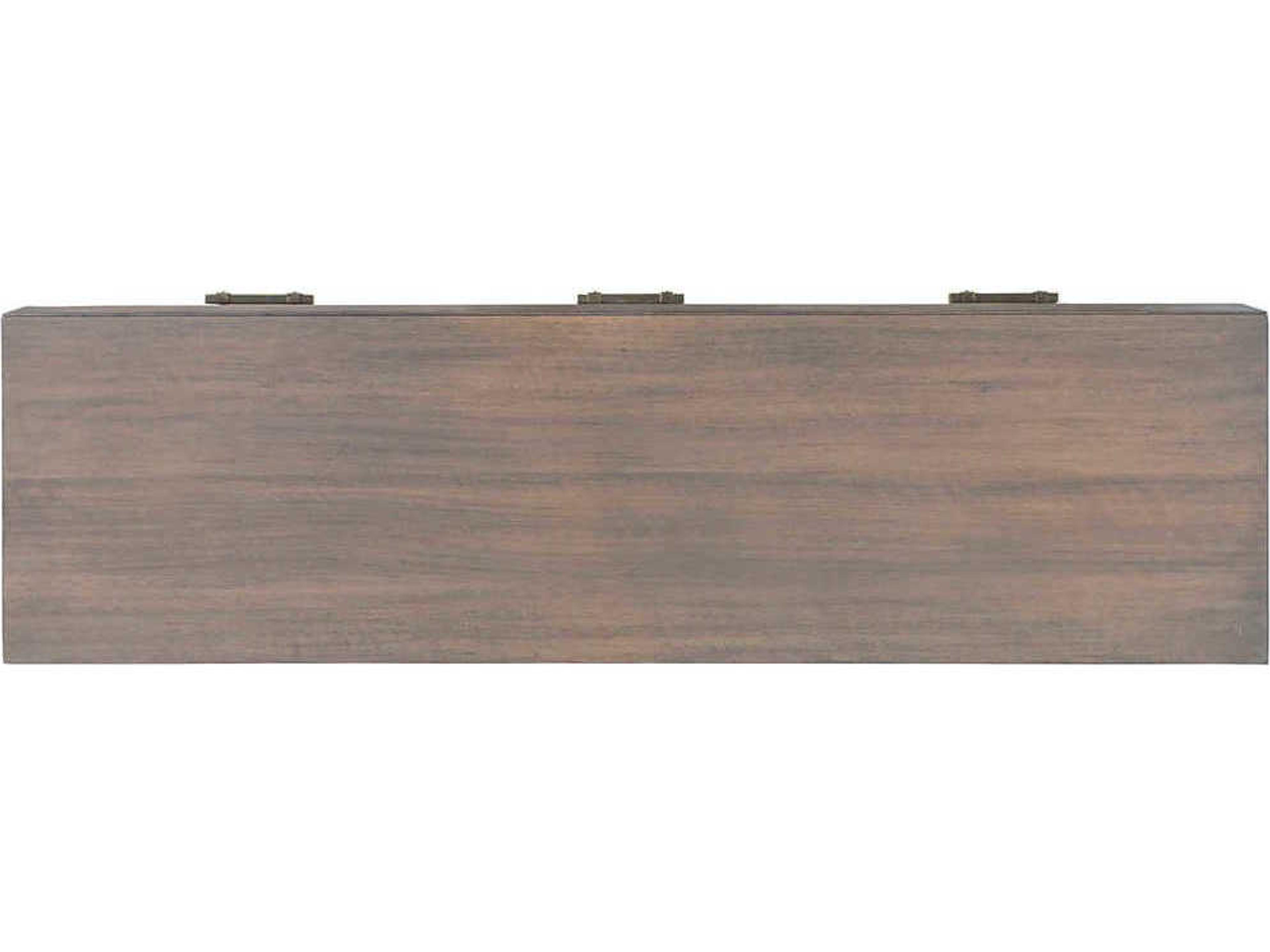 Fairfield Chair Expedition Rectangular Wood Grecian Clay Console Table