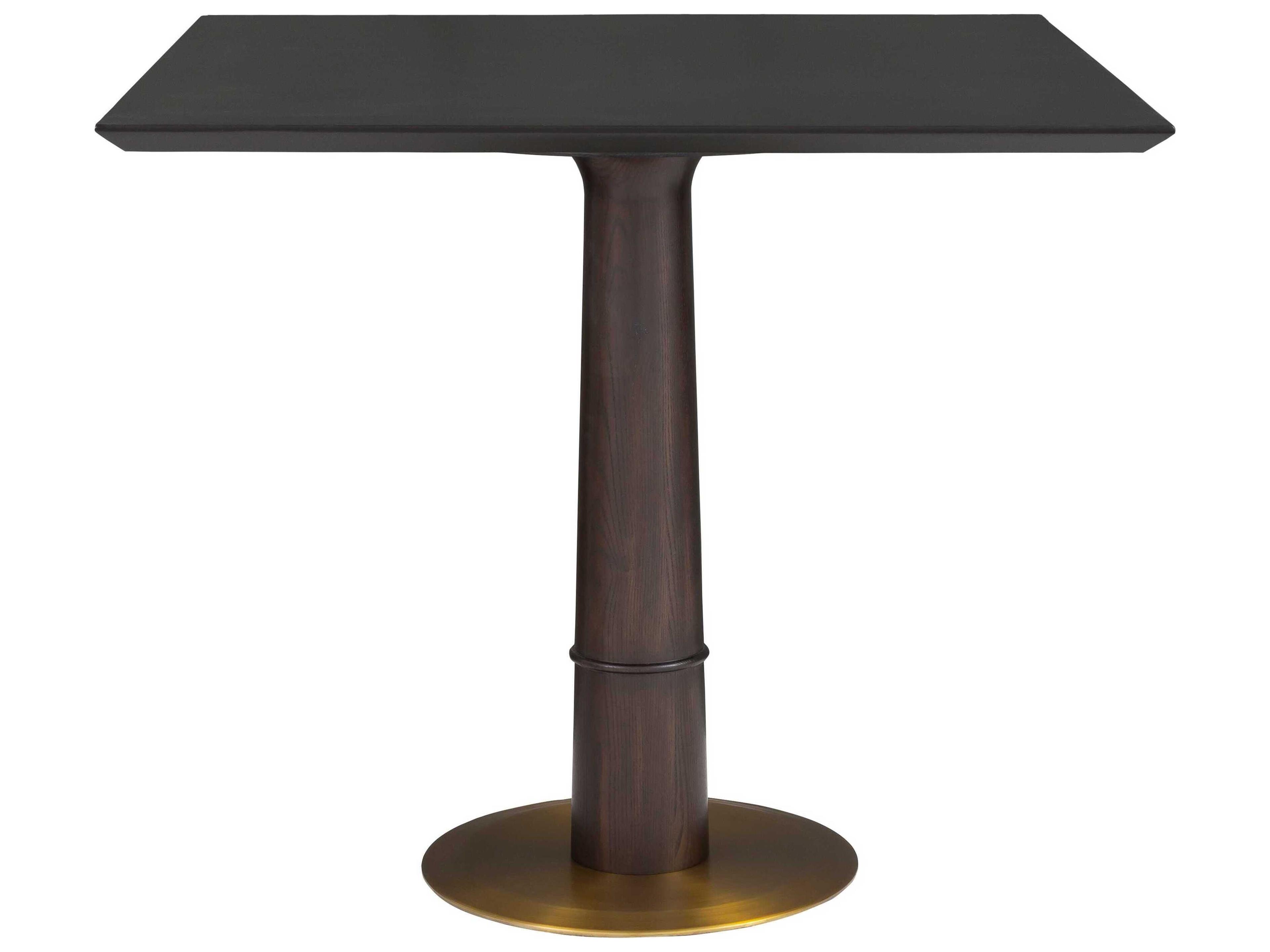 Westwood Square Wood Graphite Midnight Dining Table