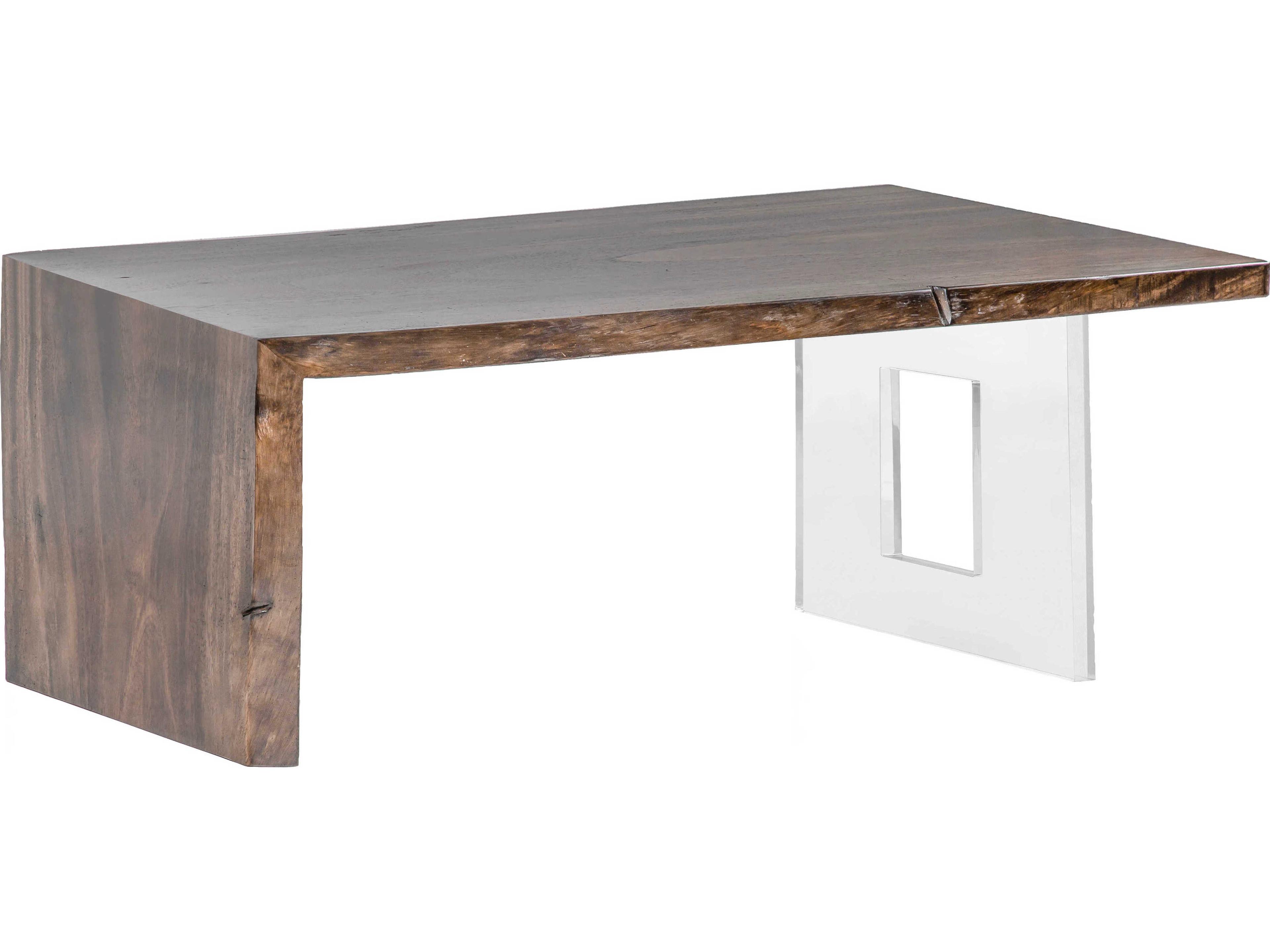 Live Edge Rectangular Wood Heritage Coffee Table