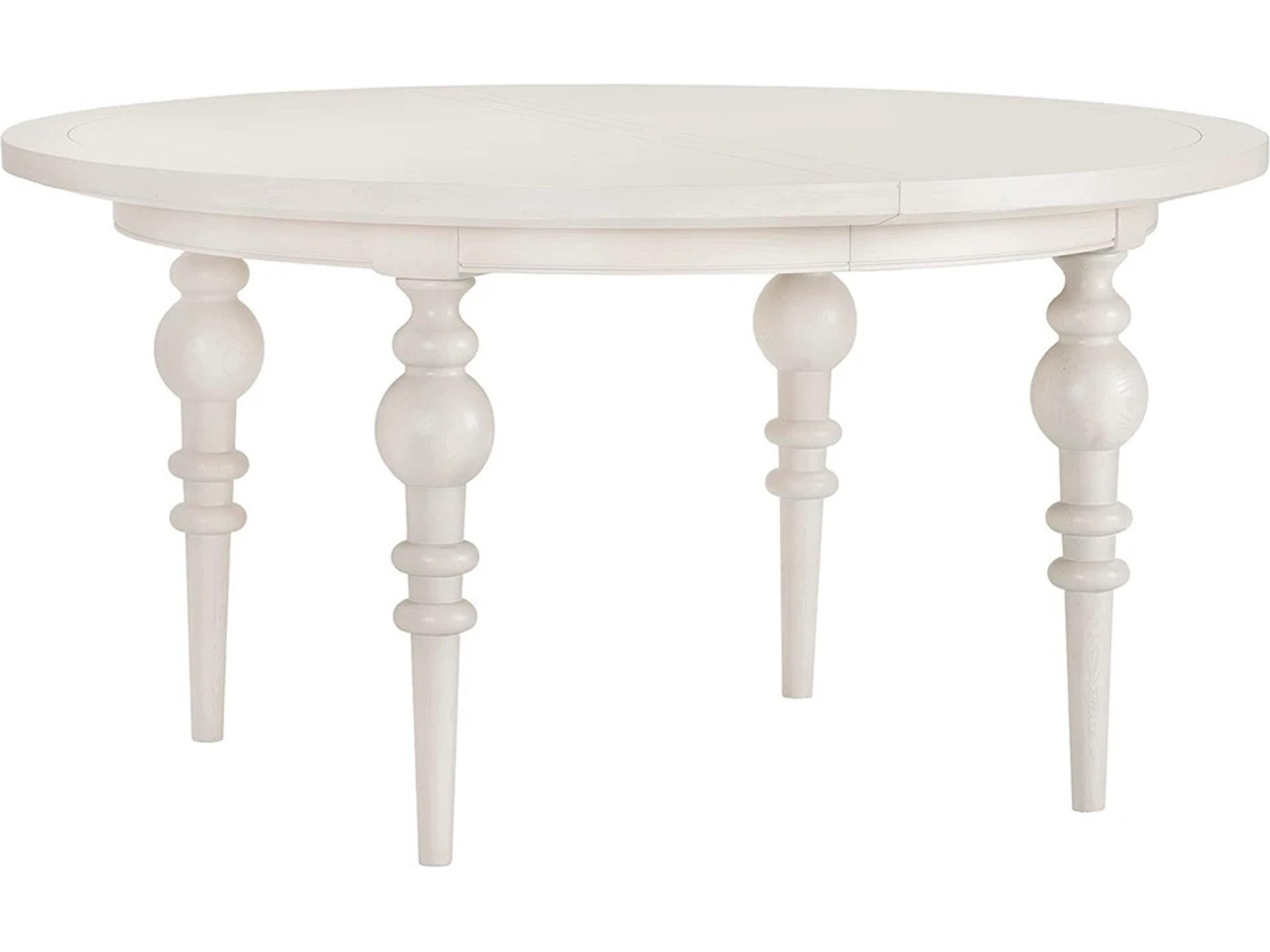 Monogram Round Wood Dining Table