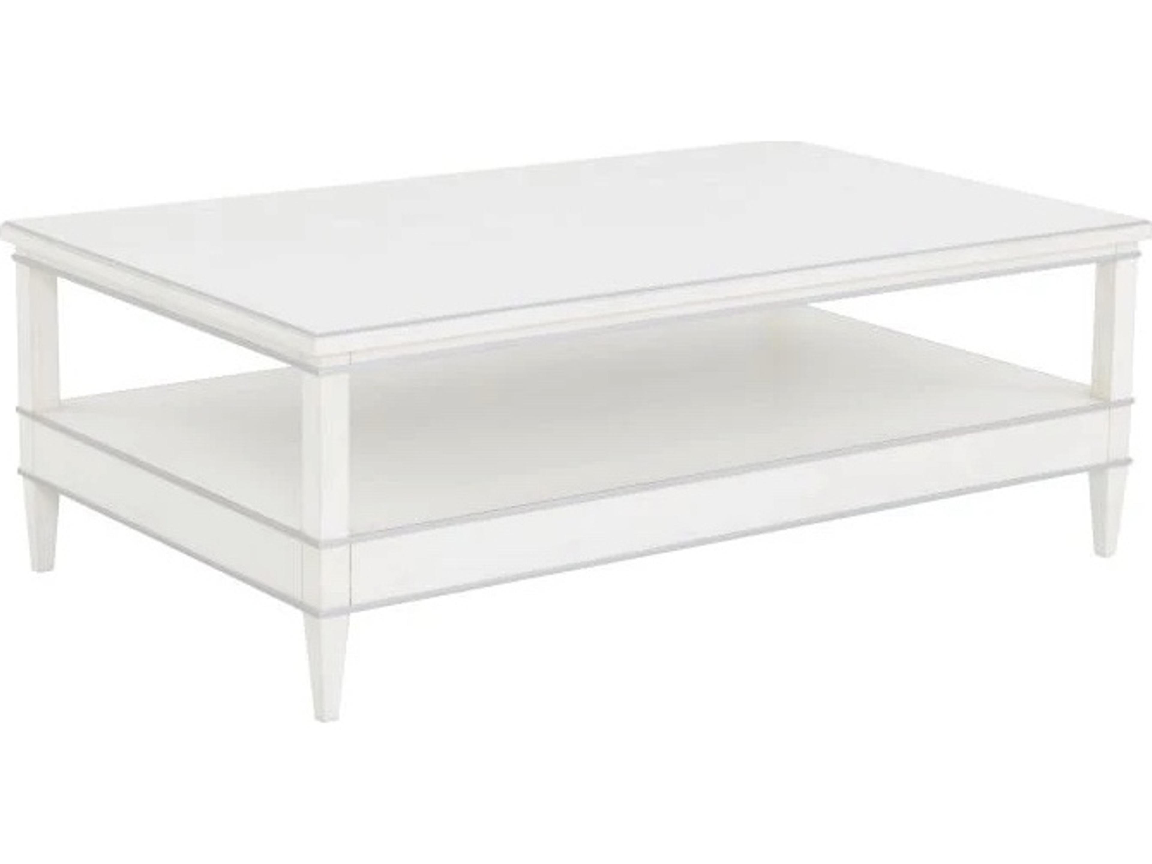 Fairfield Chair Monogram Rectangular Wood Coffee Table