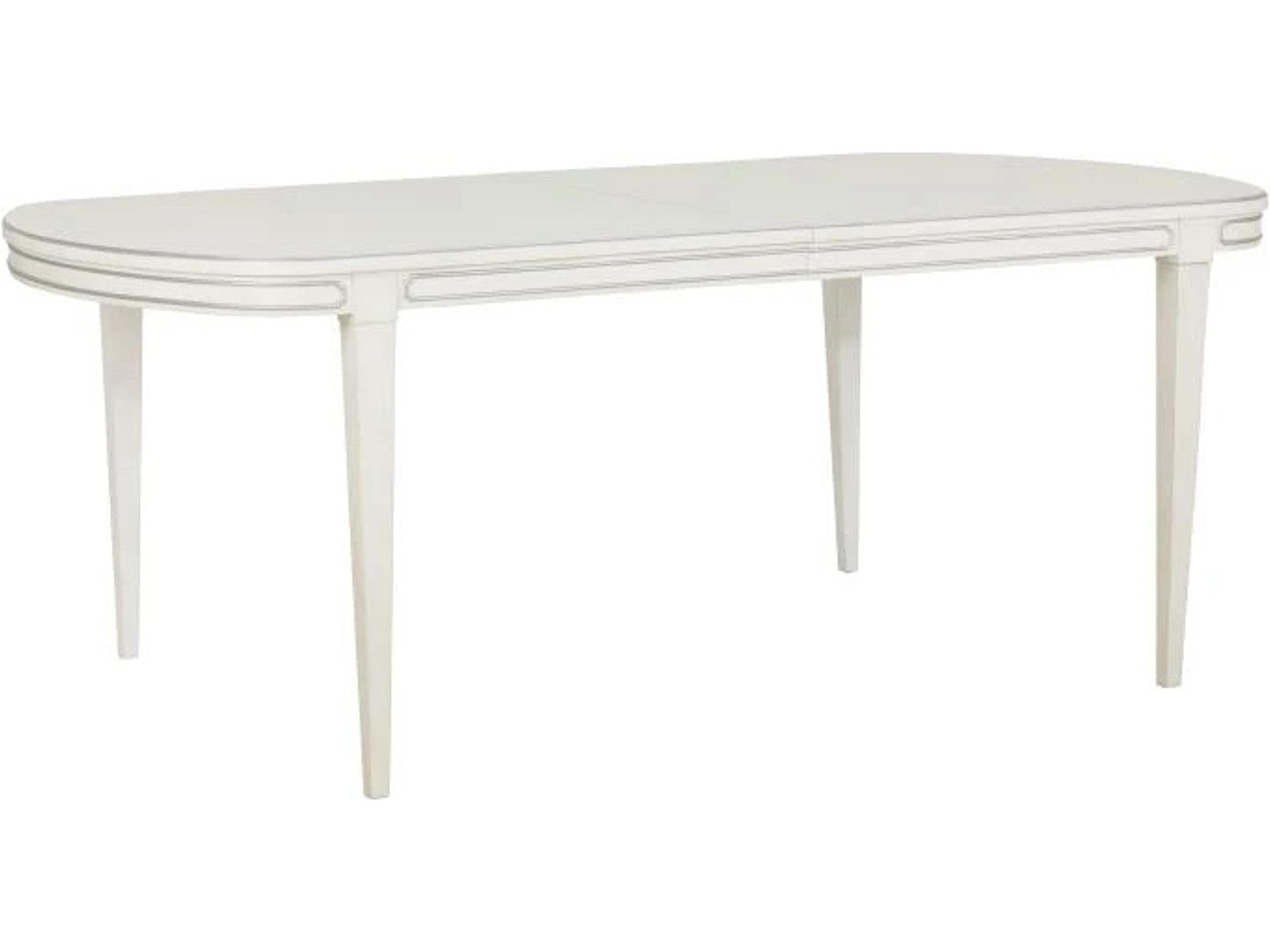 Monogram Oval Wood Dining Table