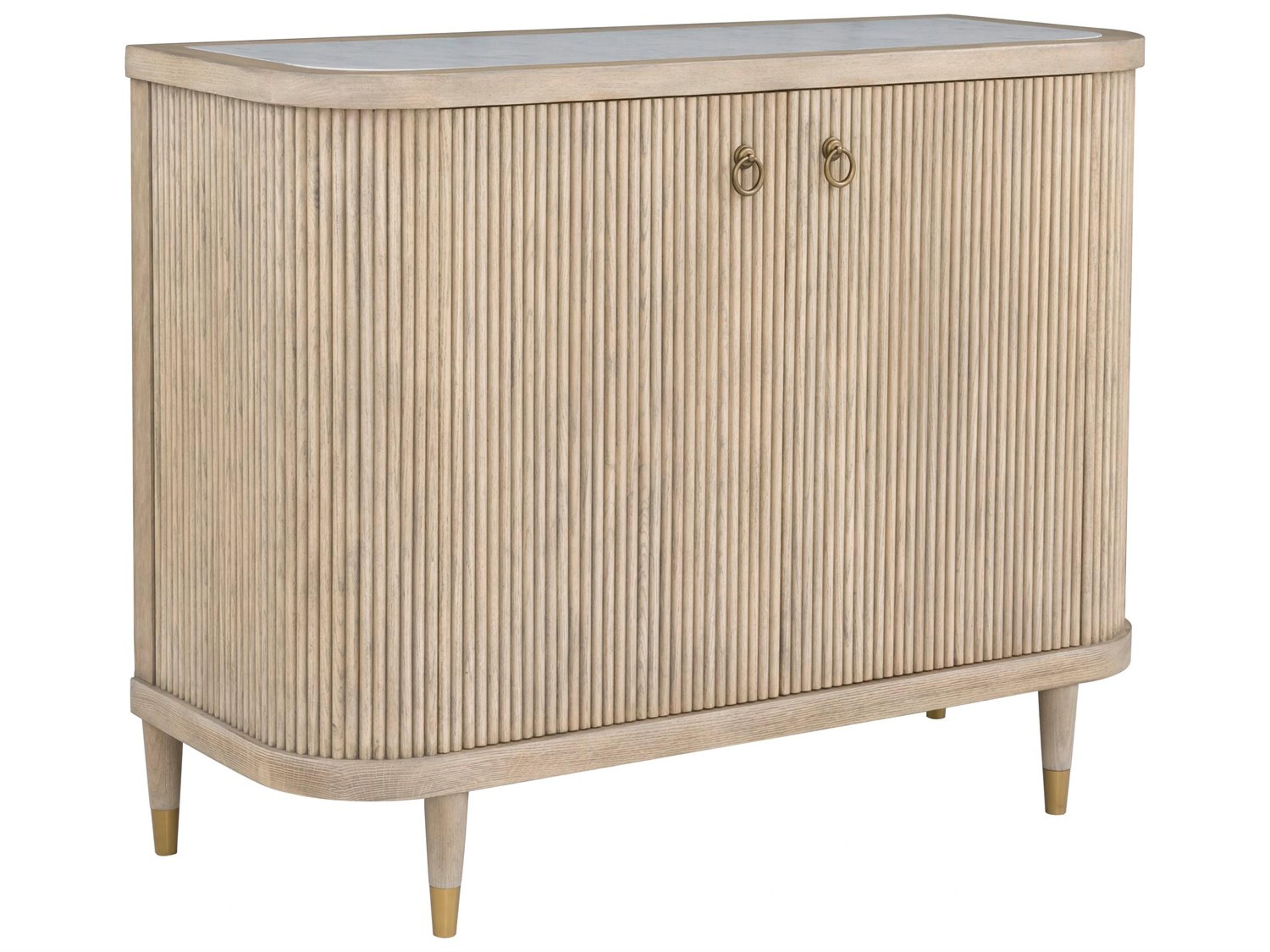 Everettmonogram 48" Oak Wood Sideboard