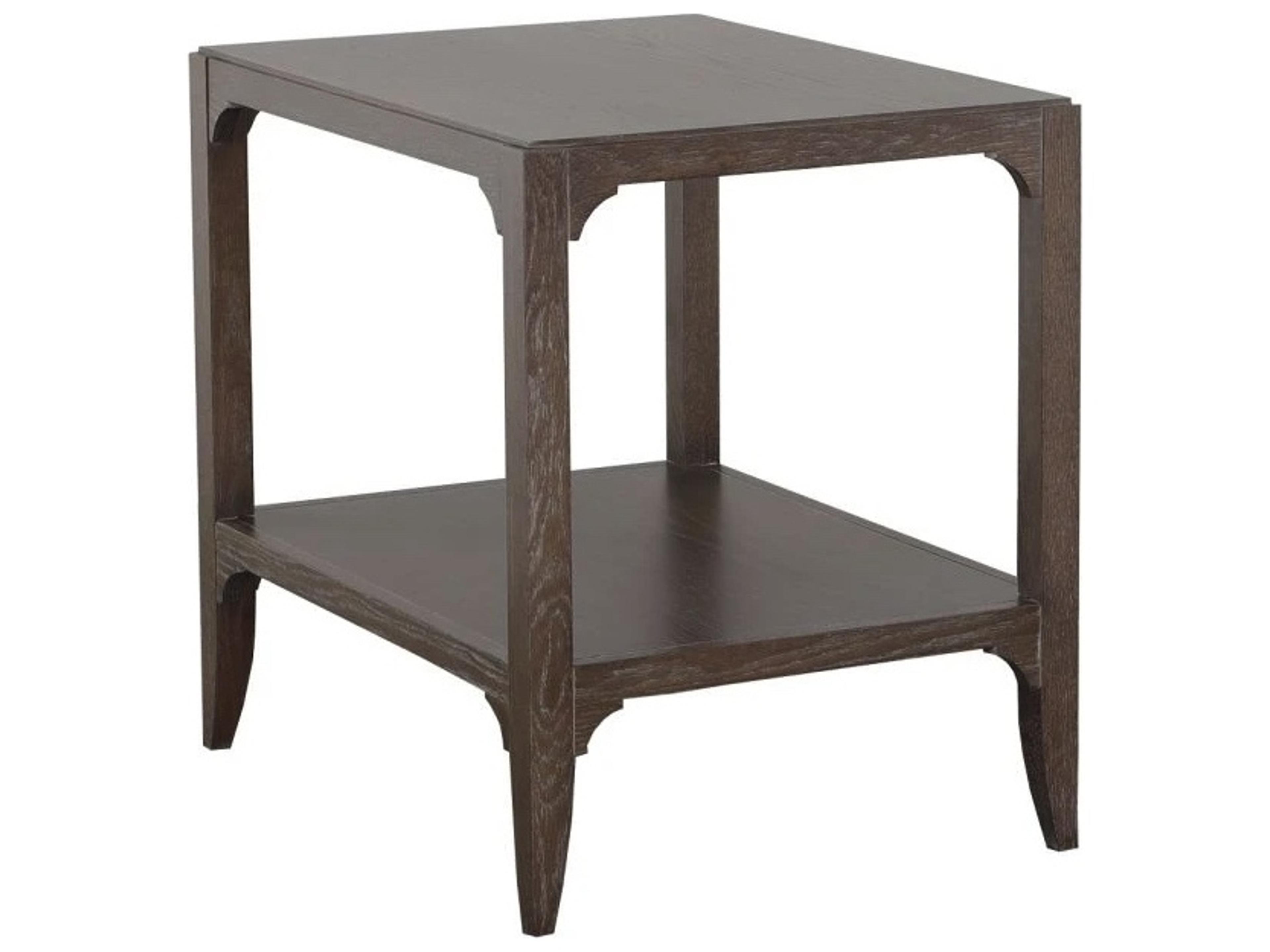 Fairfield Chair Monogram Rectangular Wood End Table