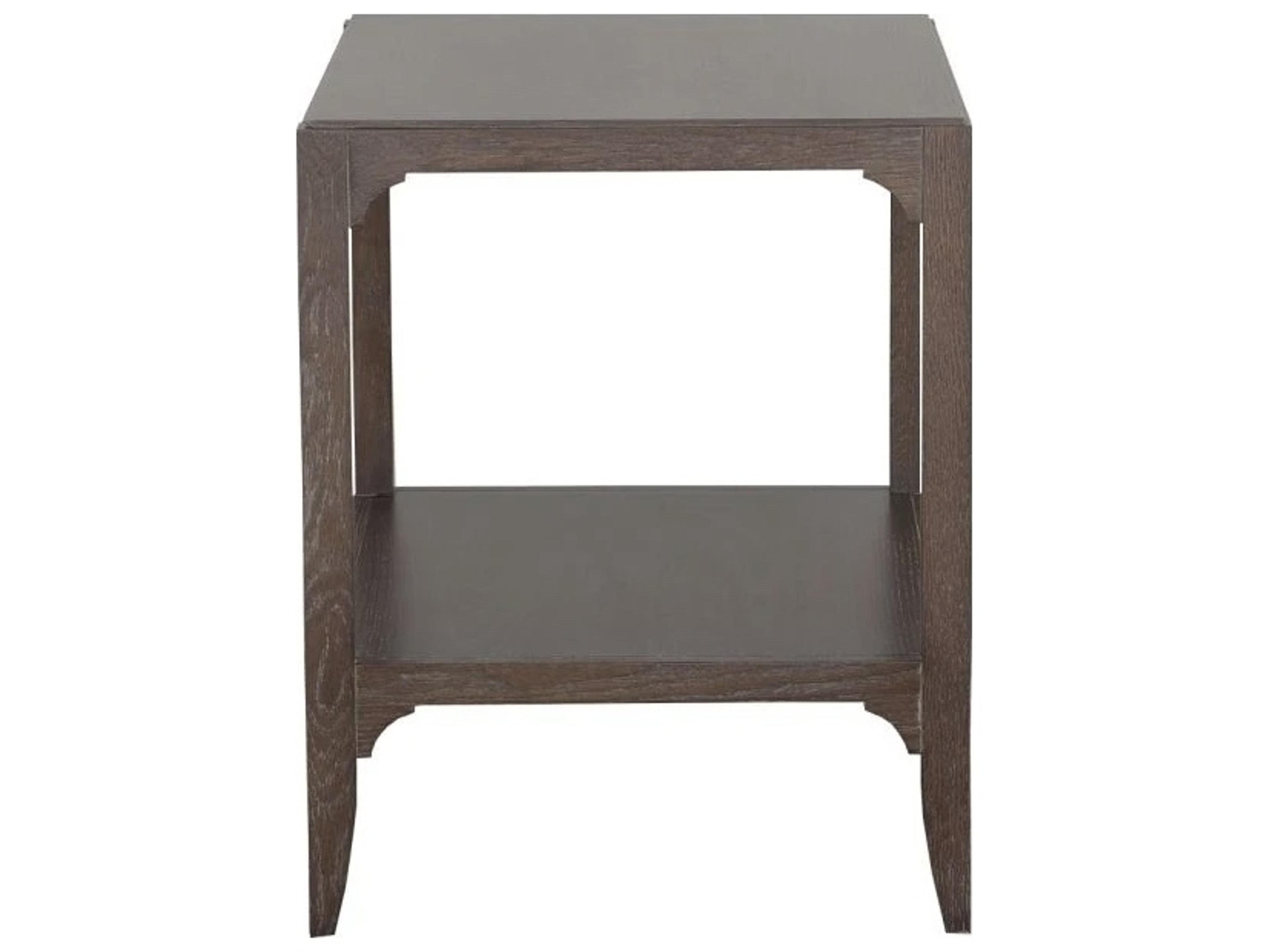Fairfield Chair Monogram Rectangular Wood End Table