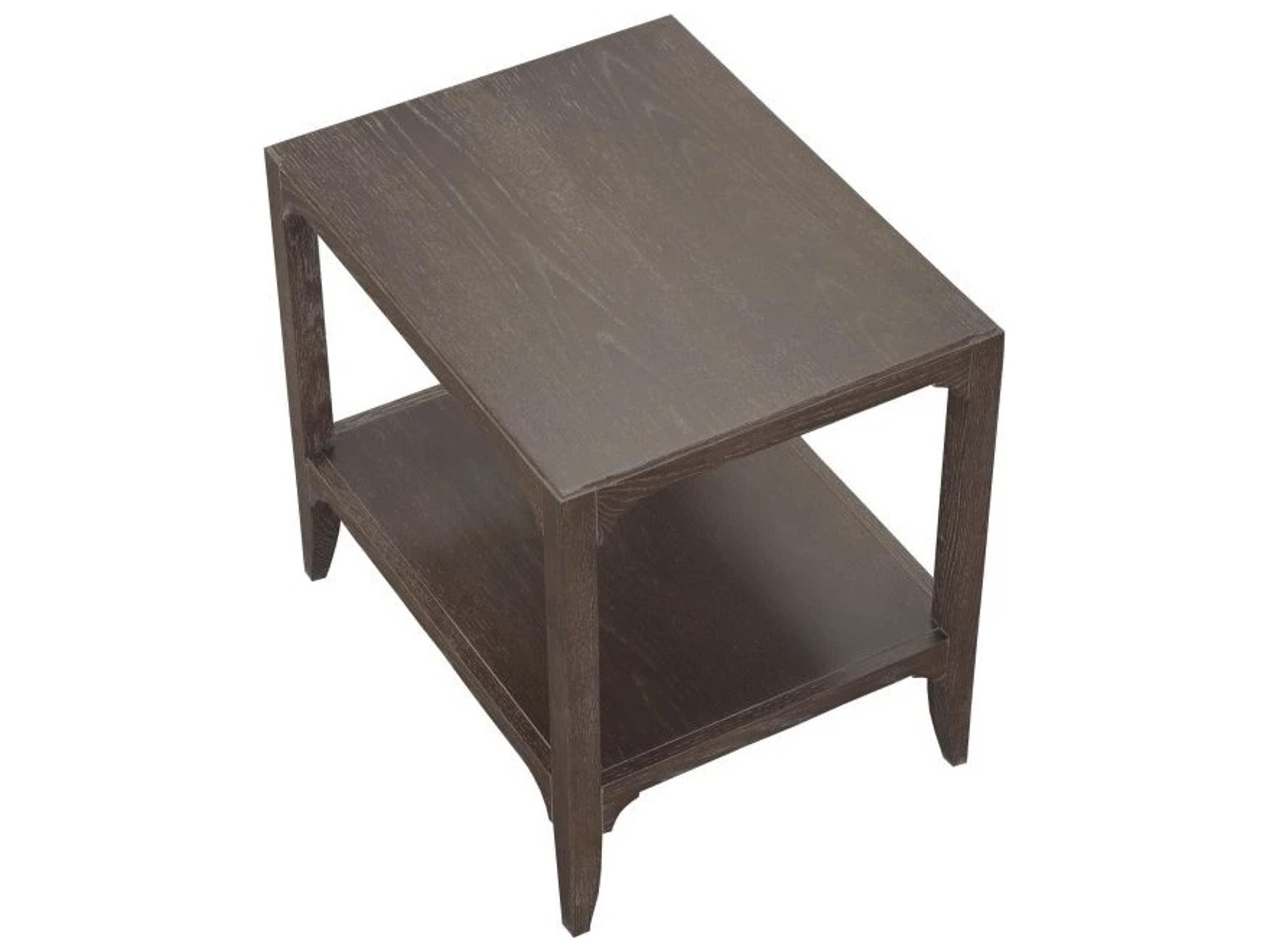 Fairfield Chair Monogram Rectangular Wood End Table