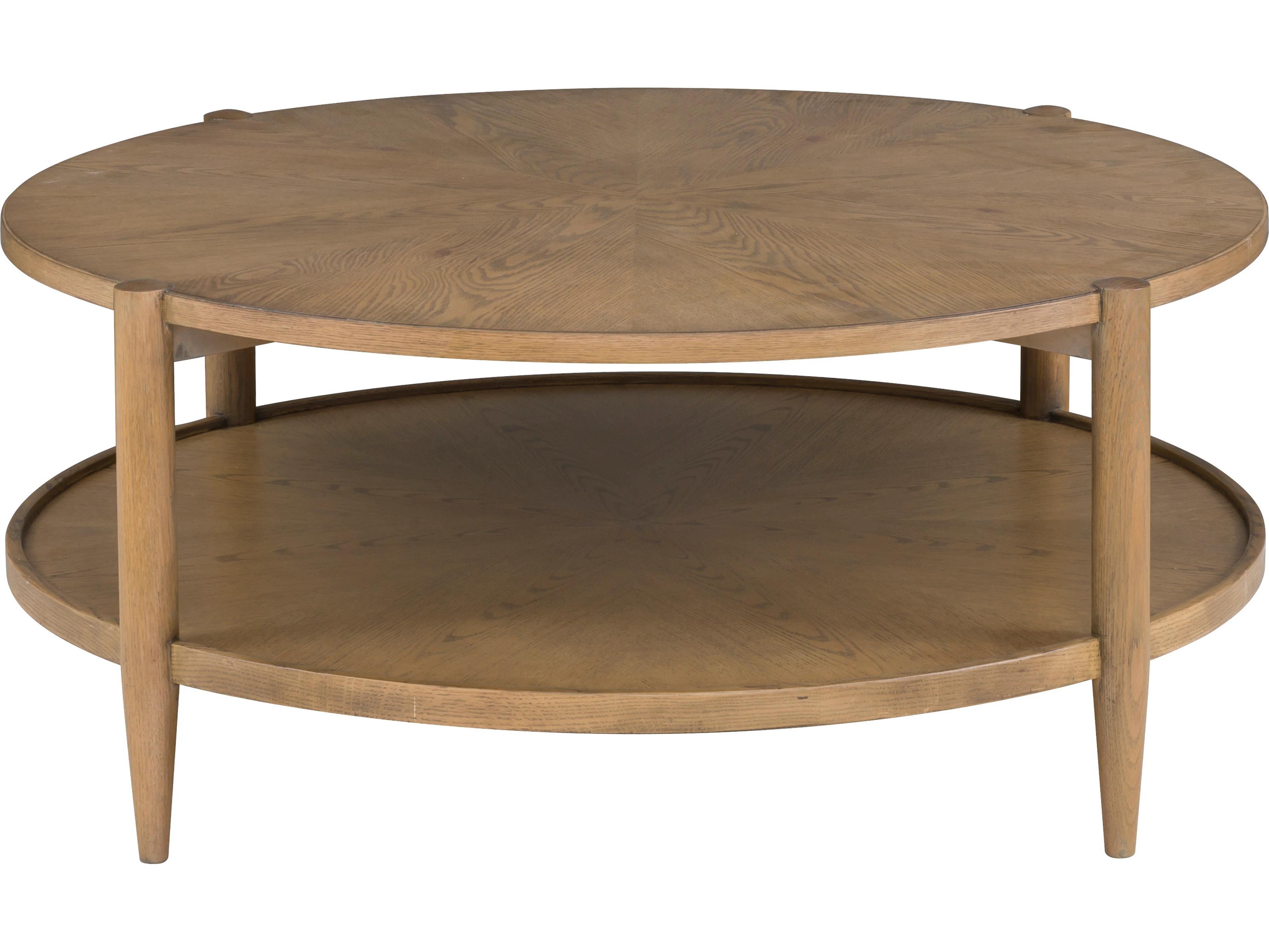 Fairfield Chair Maxwellmonogram Round Wood Coffee Table