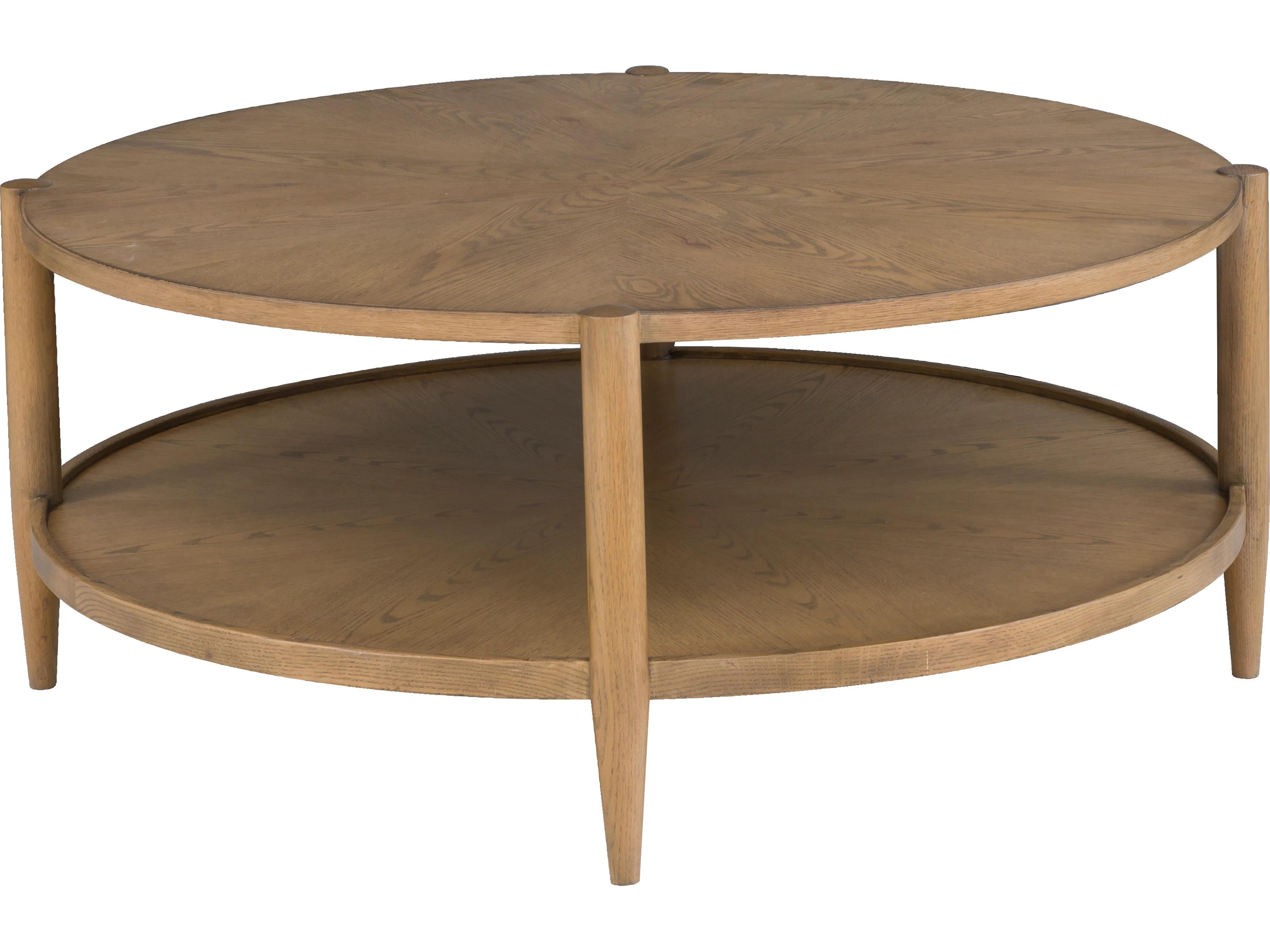 Fairfield Chair Maxwellmonogram Round Wood Coffee Table