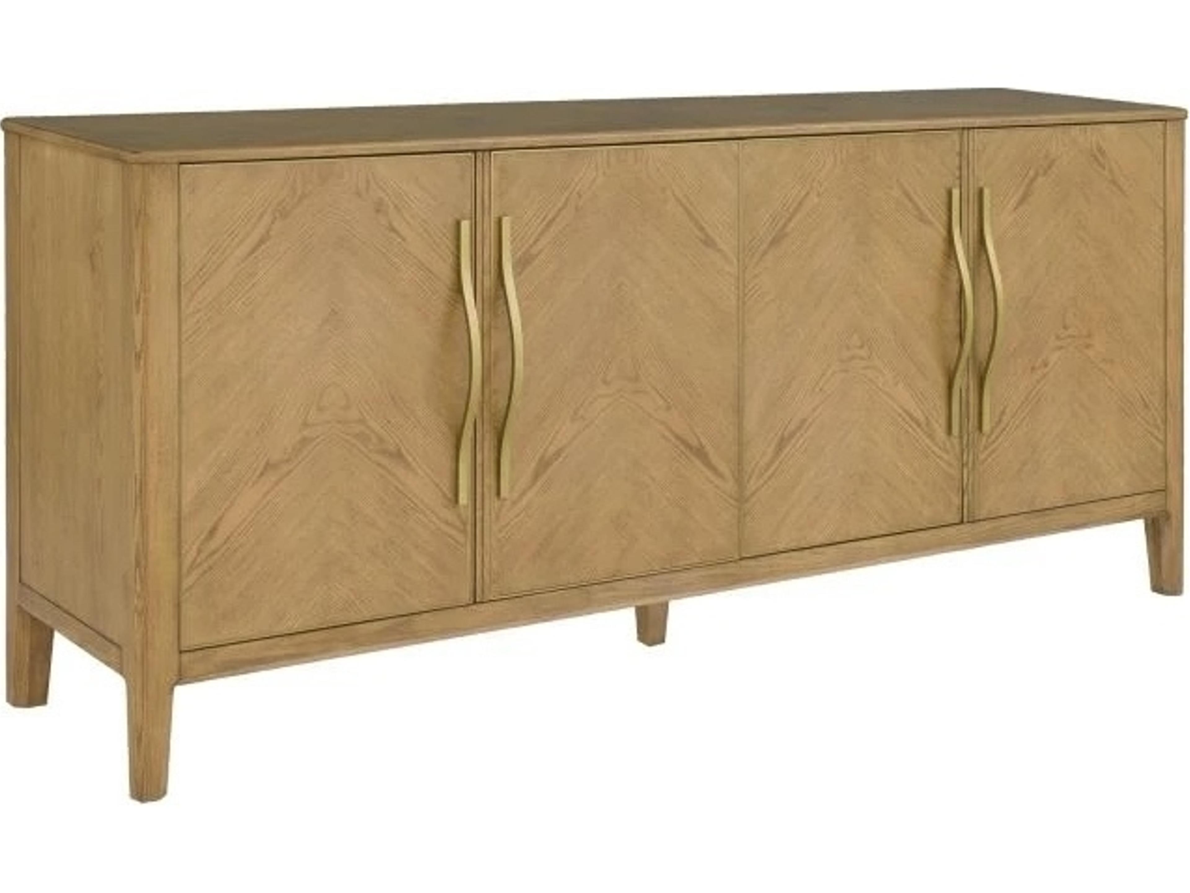 Monogram 80" Oak Wood Sideboard