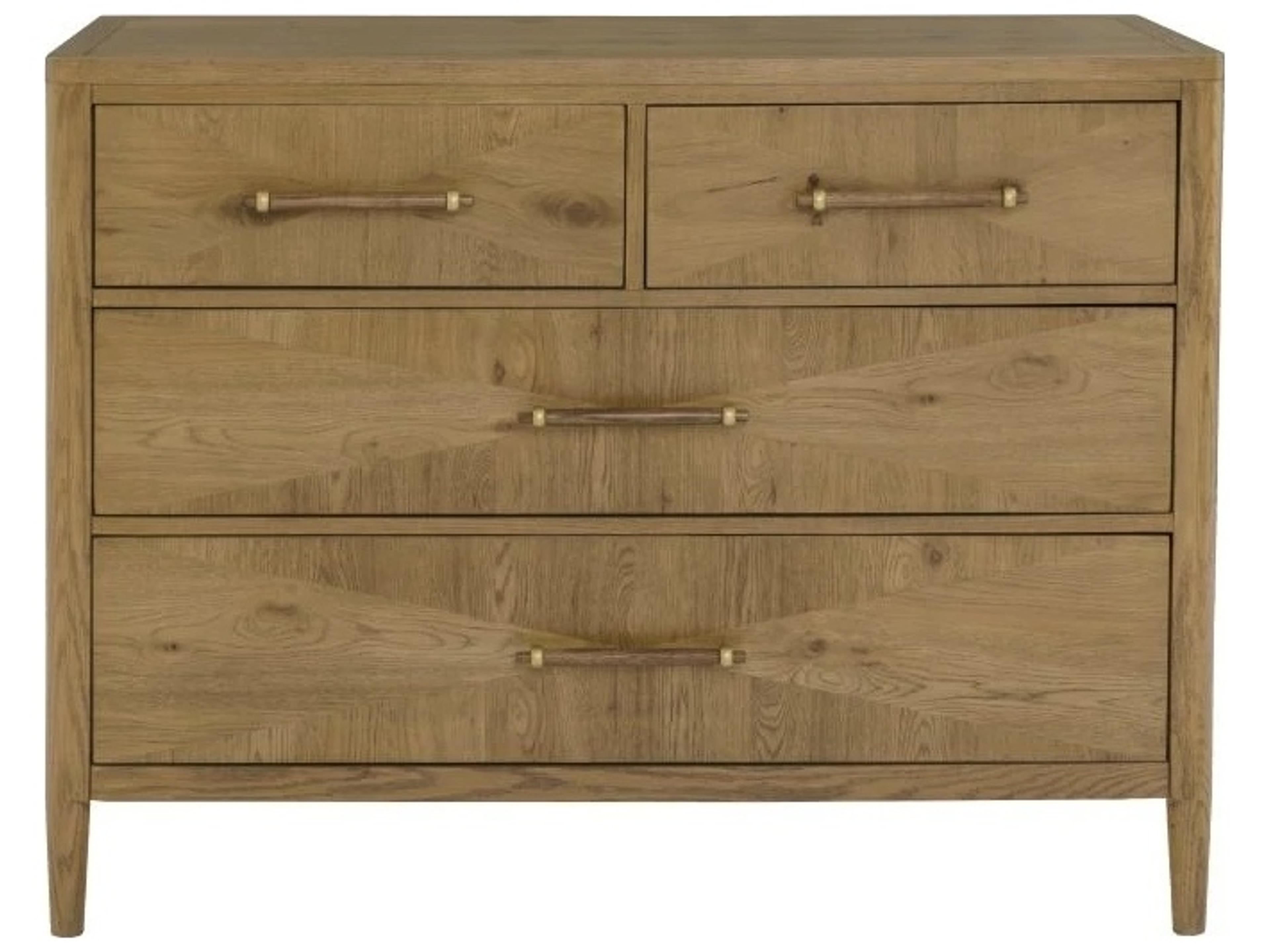 Fairfield Chair Monogram Natural Oak Wood Accent Chest