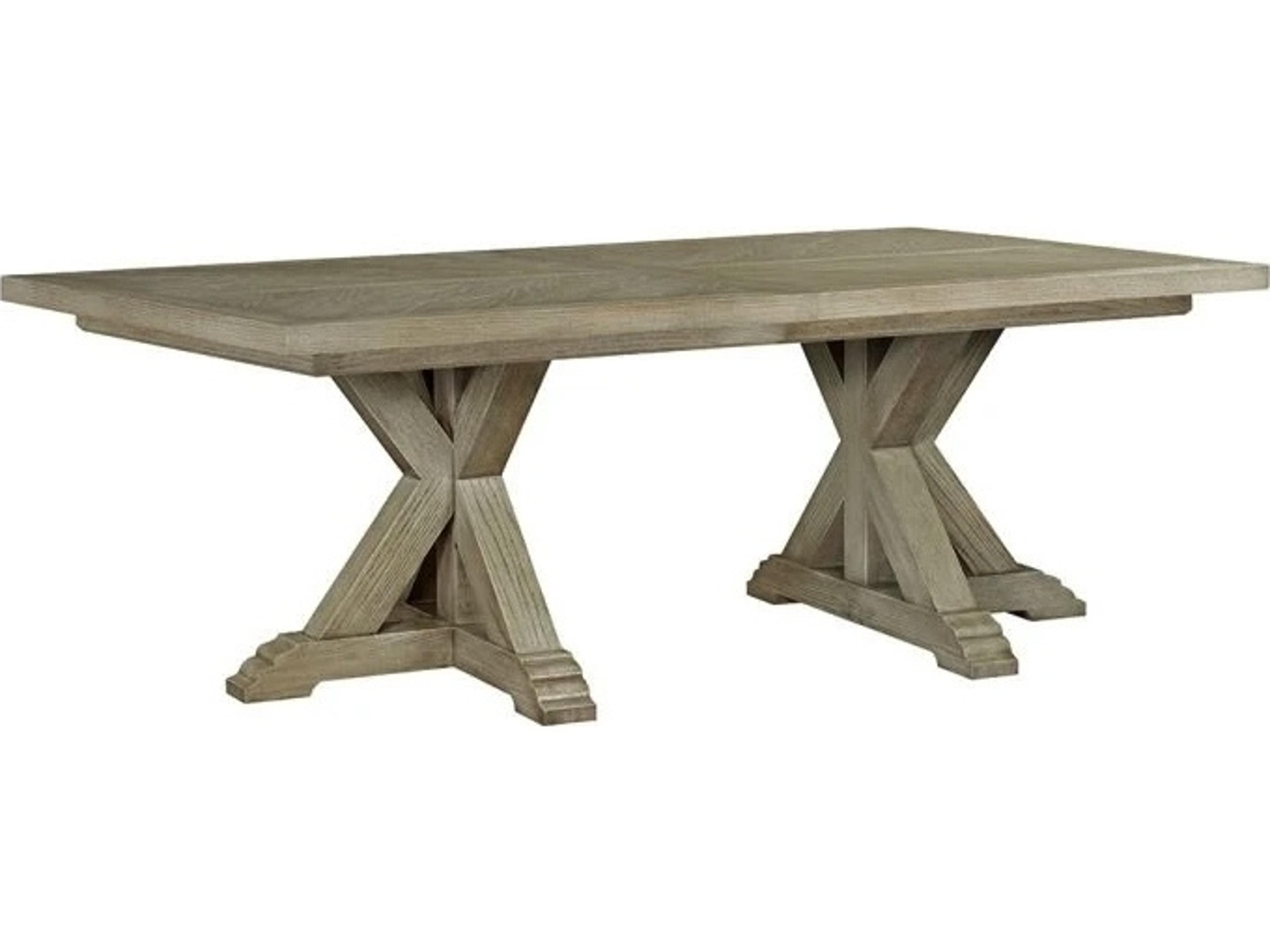 Monogram Rectangular Wood Dining Table