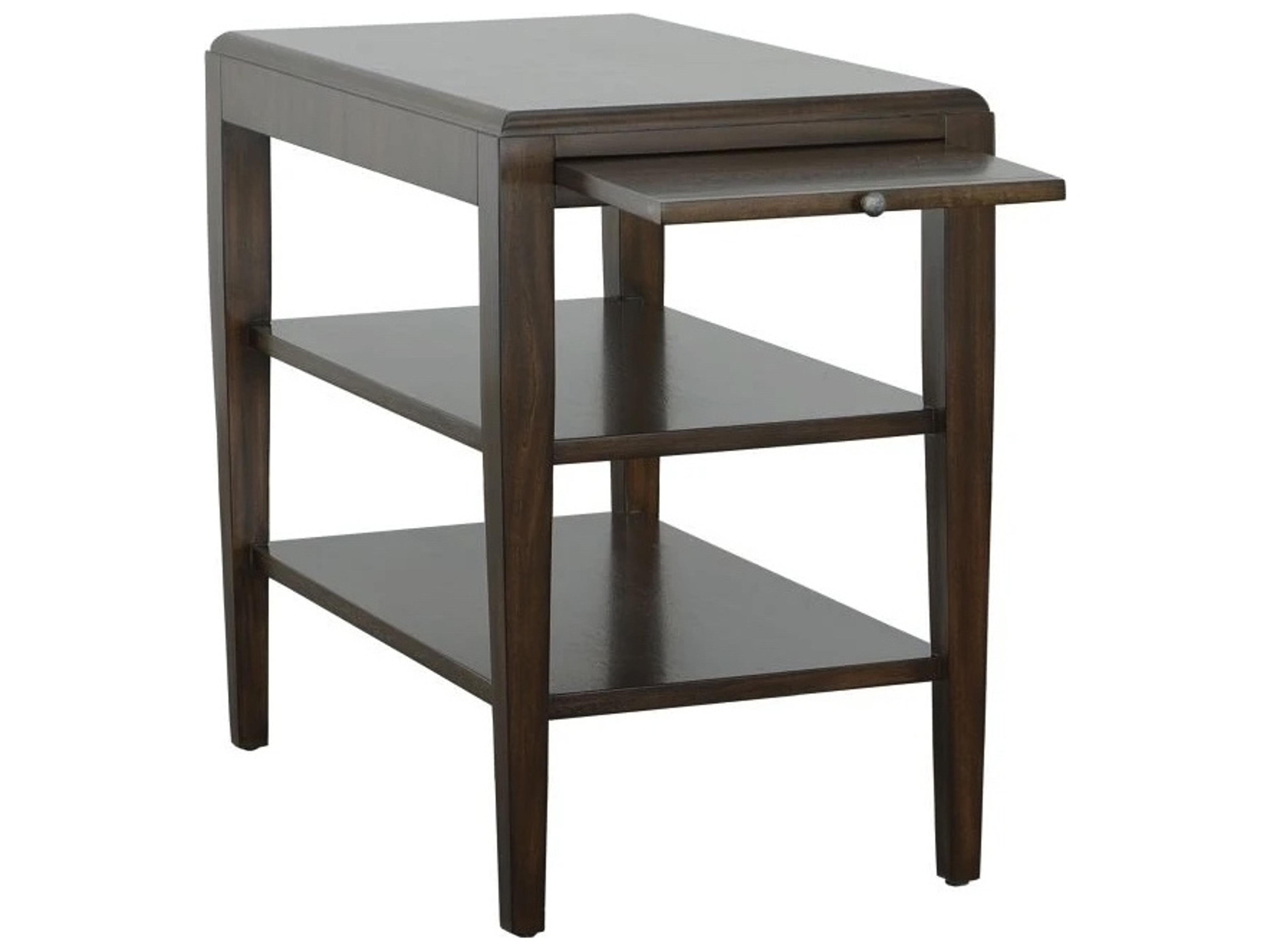 Fairfield Chair Monogram Rectangular Wood End Table