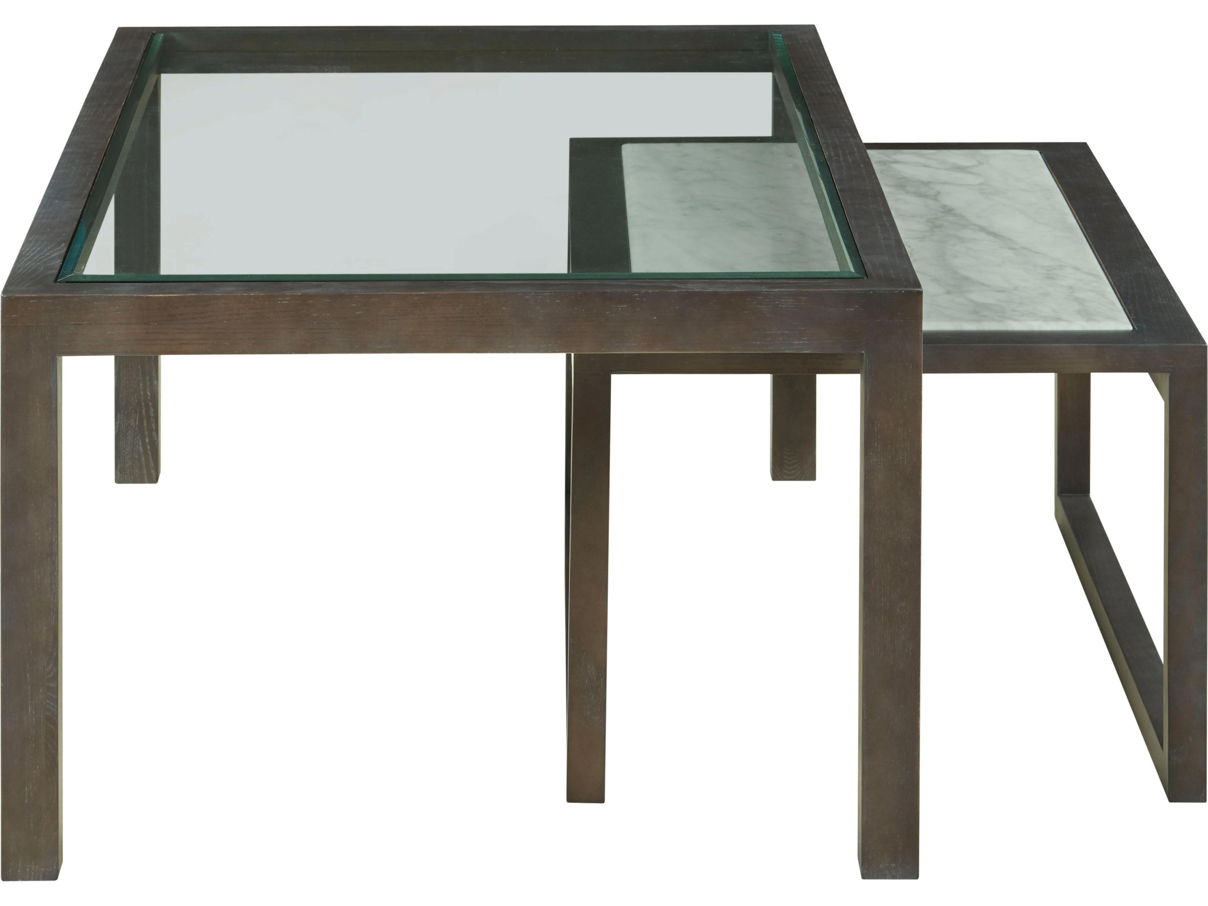 Fairfield Chair Monogram Rectangular Faux Marble Coffee Table