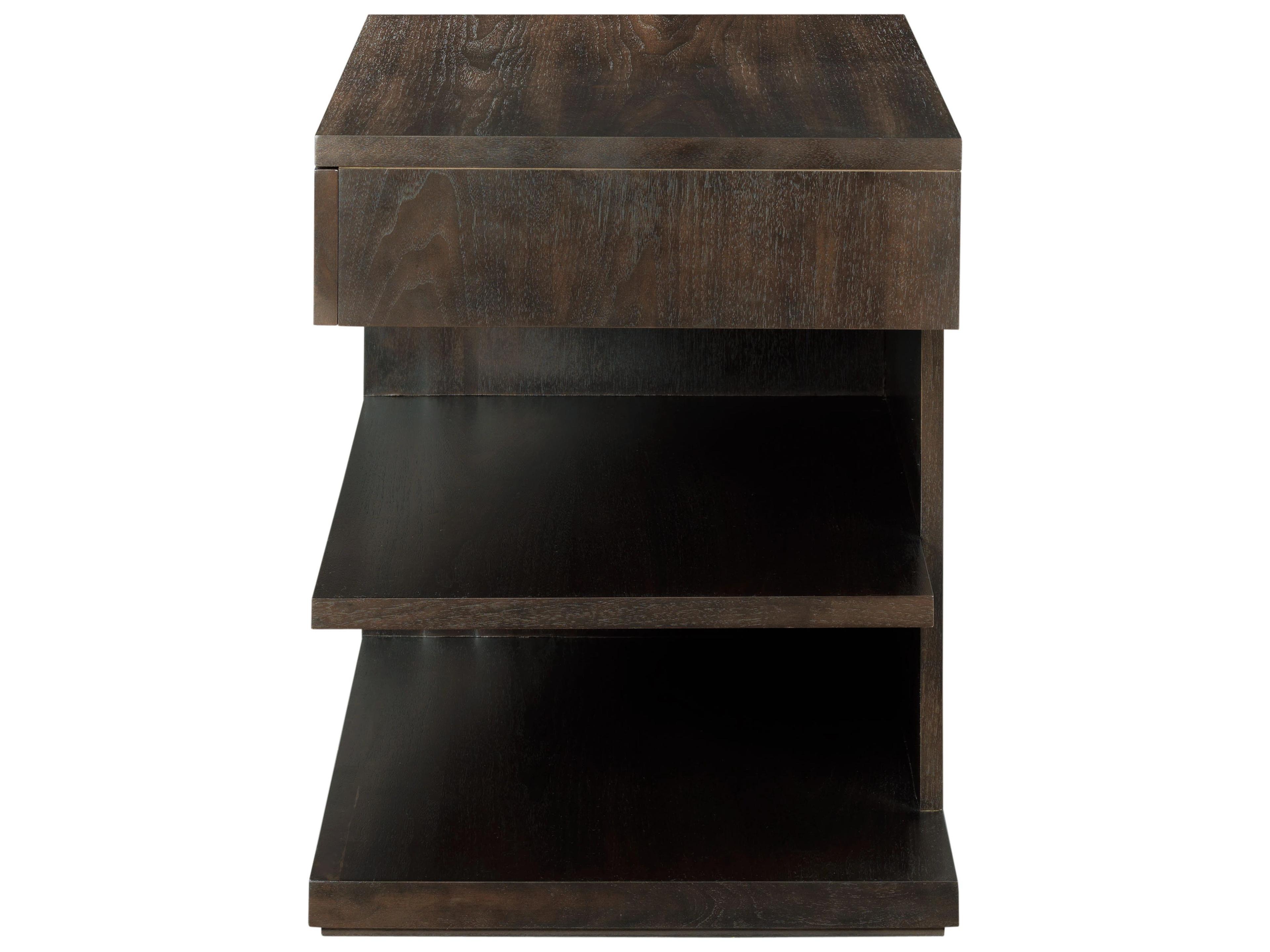 Fairfield Chair Monogram Rectangular Wood End Table