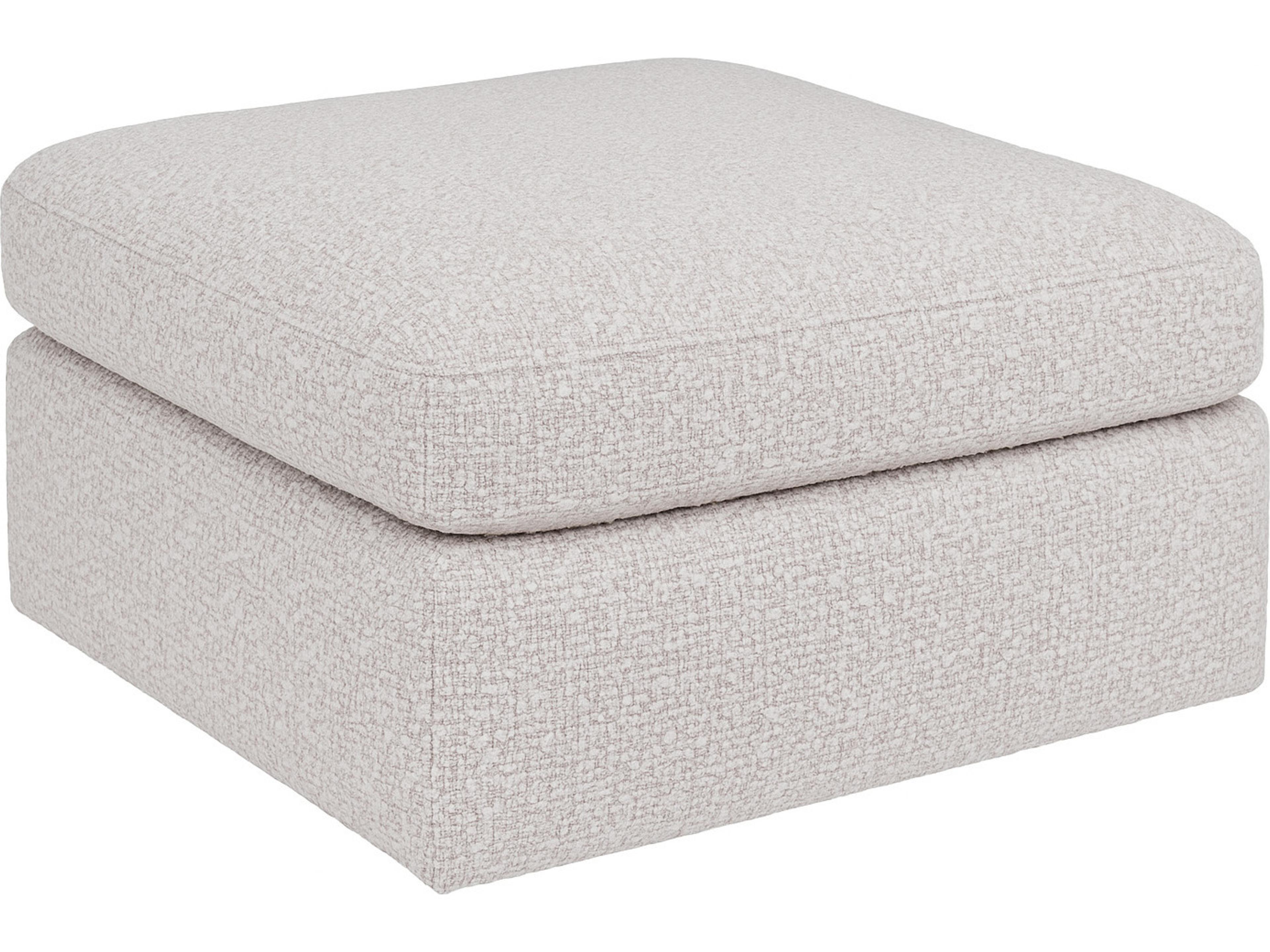 Banksfeatured Combinations Beige Upholstered Ottoman