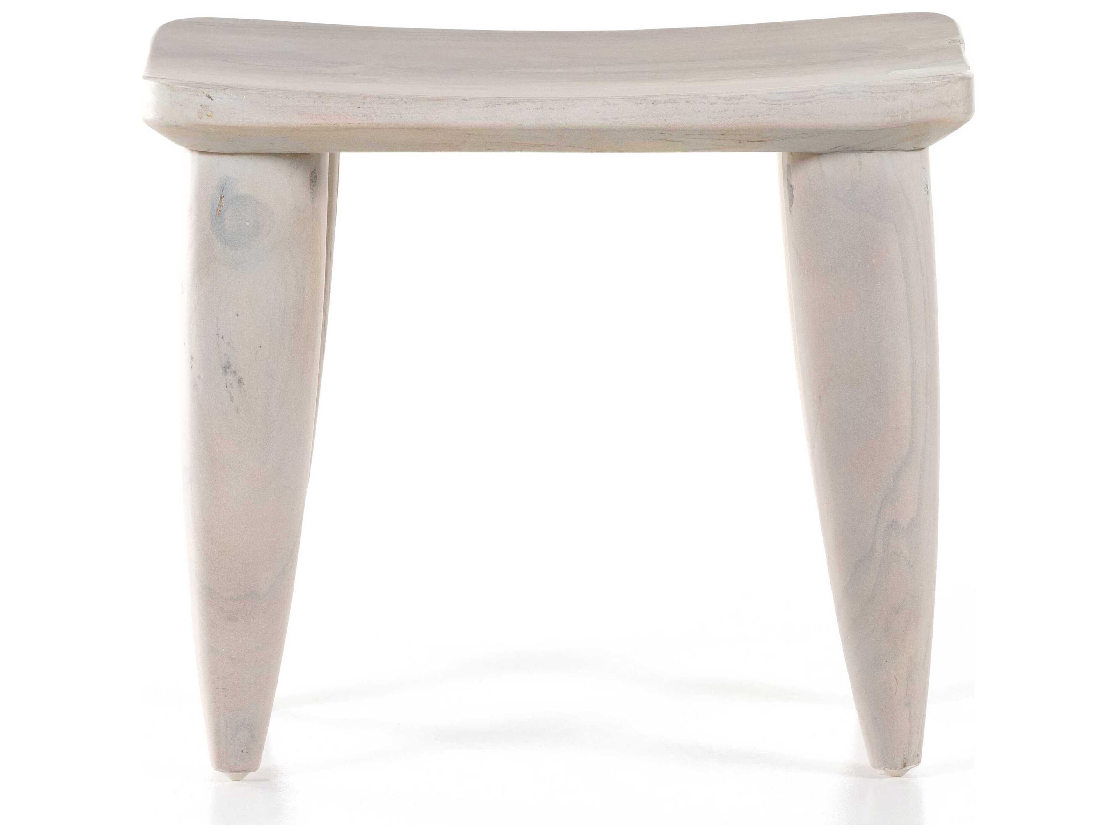 Luxecor Globetrotter Outdoor Ivory Teak Stool