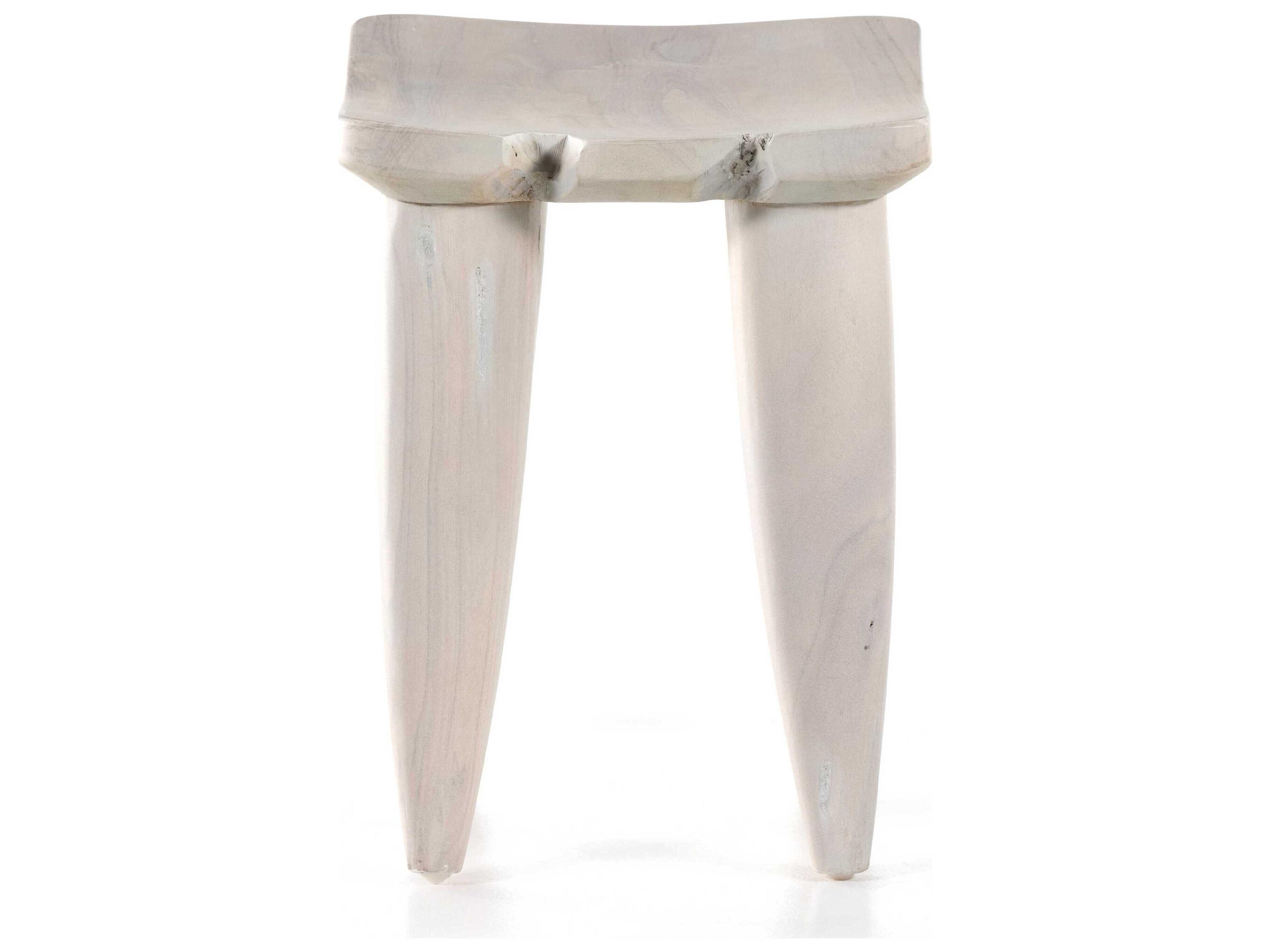 Luxecor Globetrotter Outdoor Ivory Teak Stool