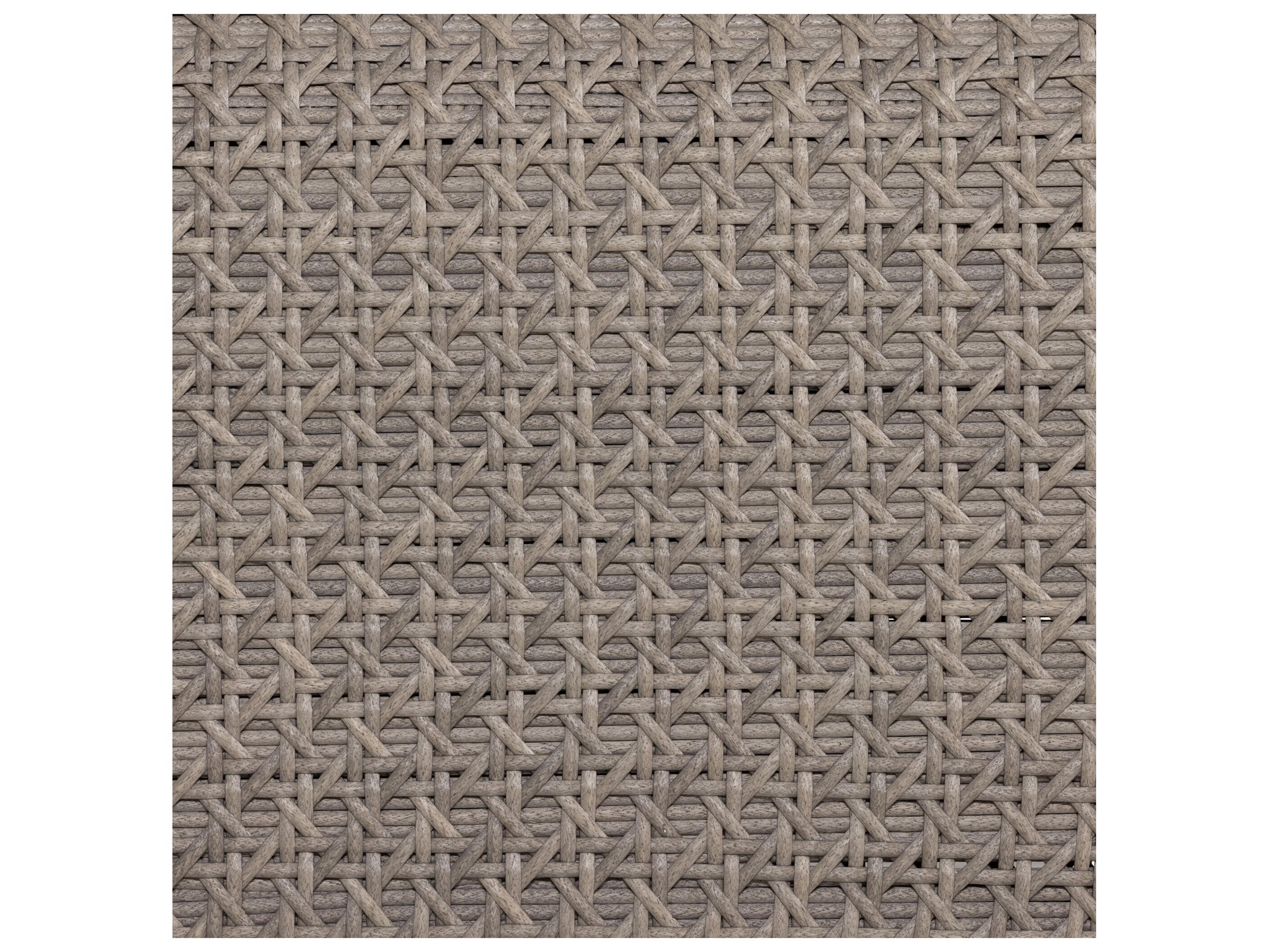 Four Hands Outdoor Grass Roots Paige  Woven Chaise Lounge-Brown