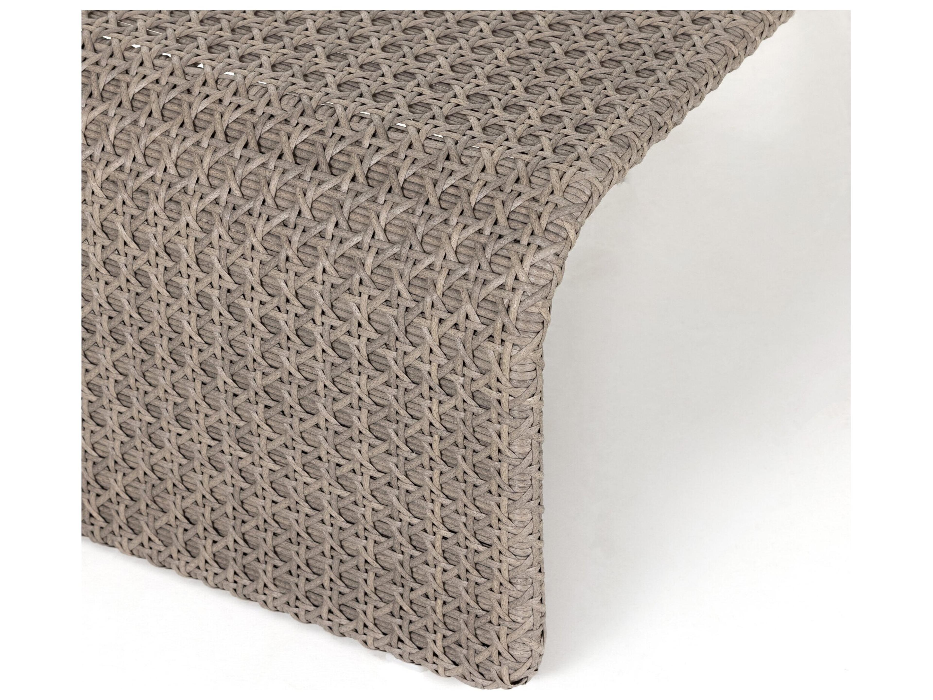 Luxecor Globetrotter Outdoor Weathered Brown Polypropylene Chaise Lounge