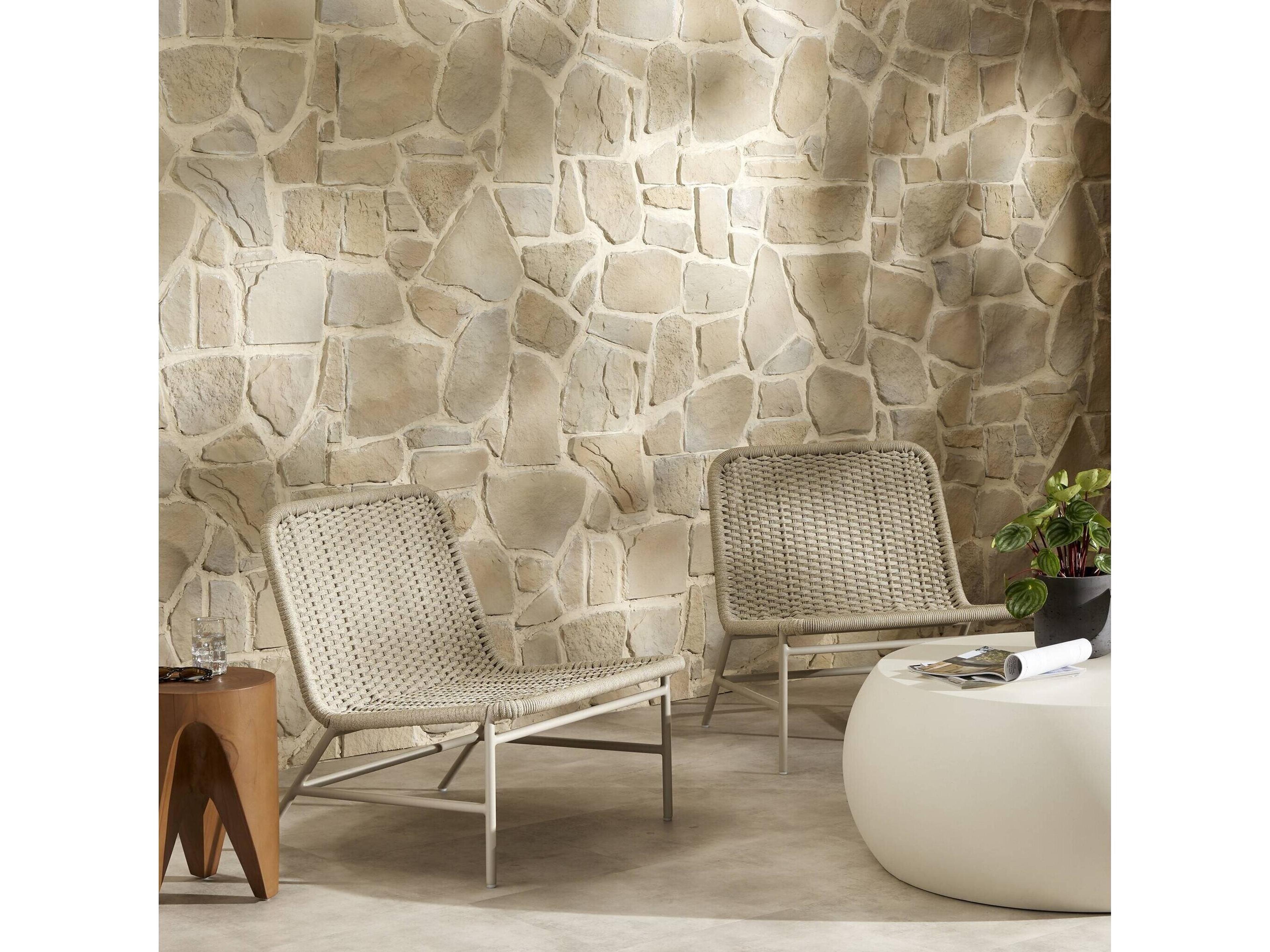 Four Hands Outdoor Solano Aluminum Polypropylene Lounge Chair