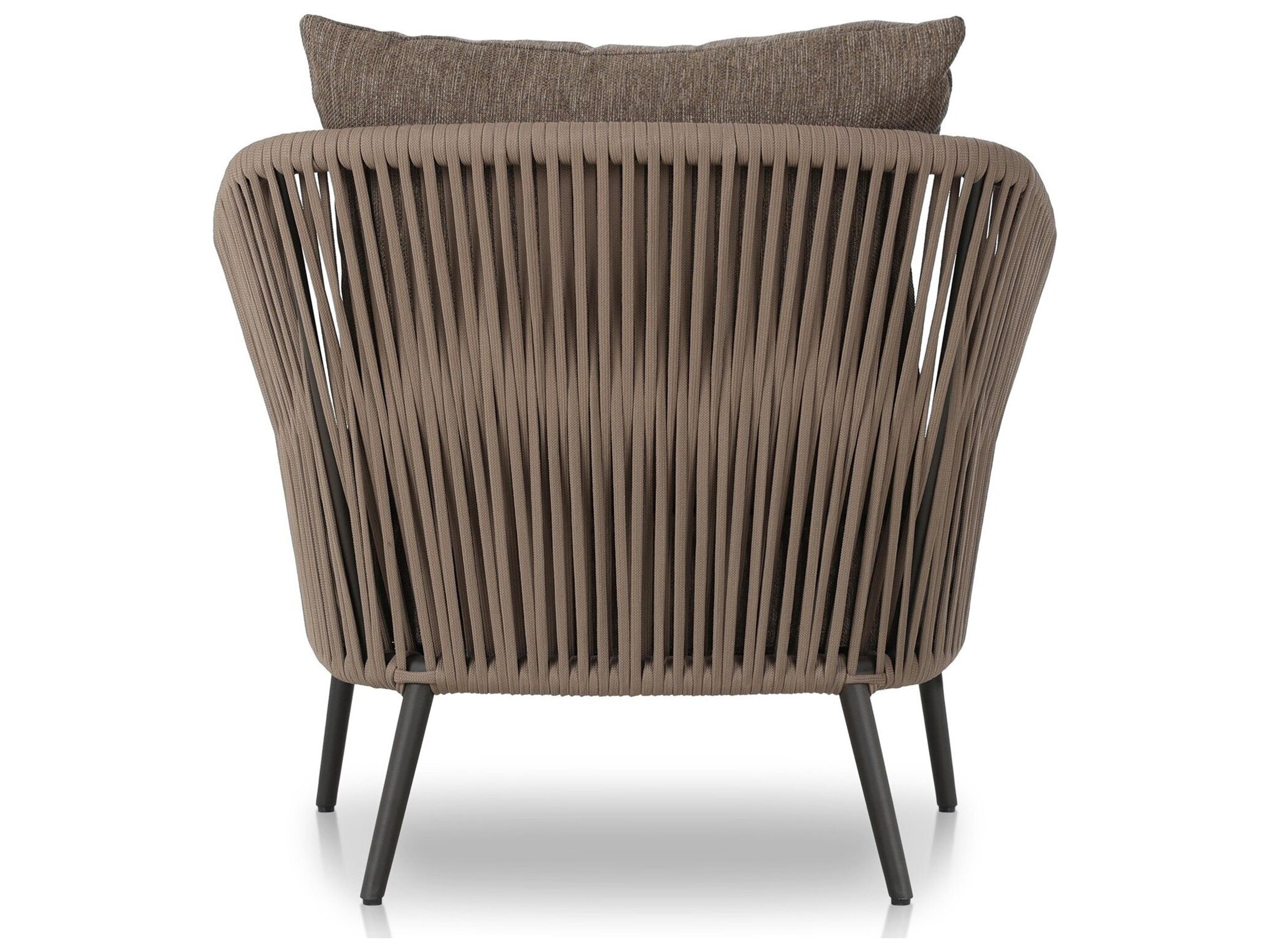 Four Hands Outdoor Marlow Basil  End Table-Matte White