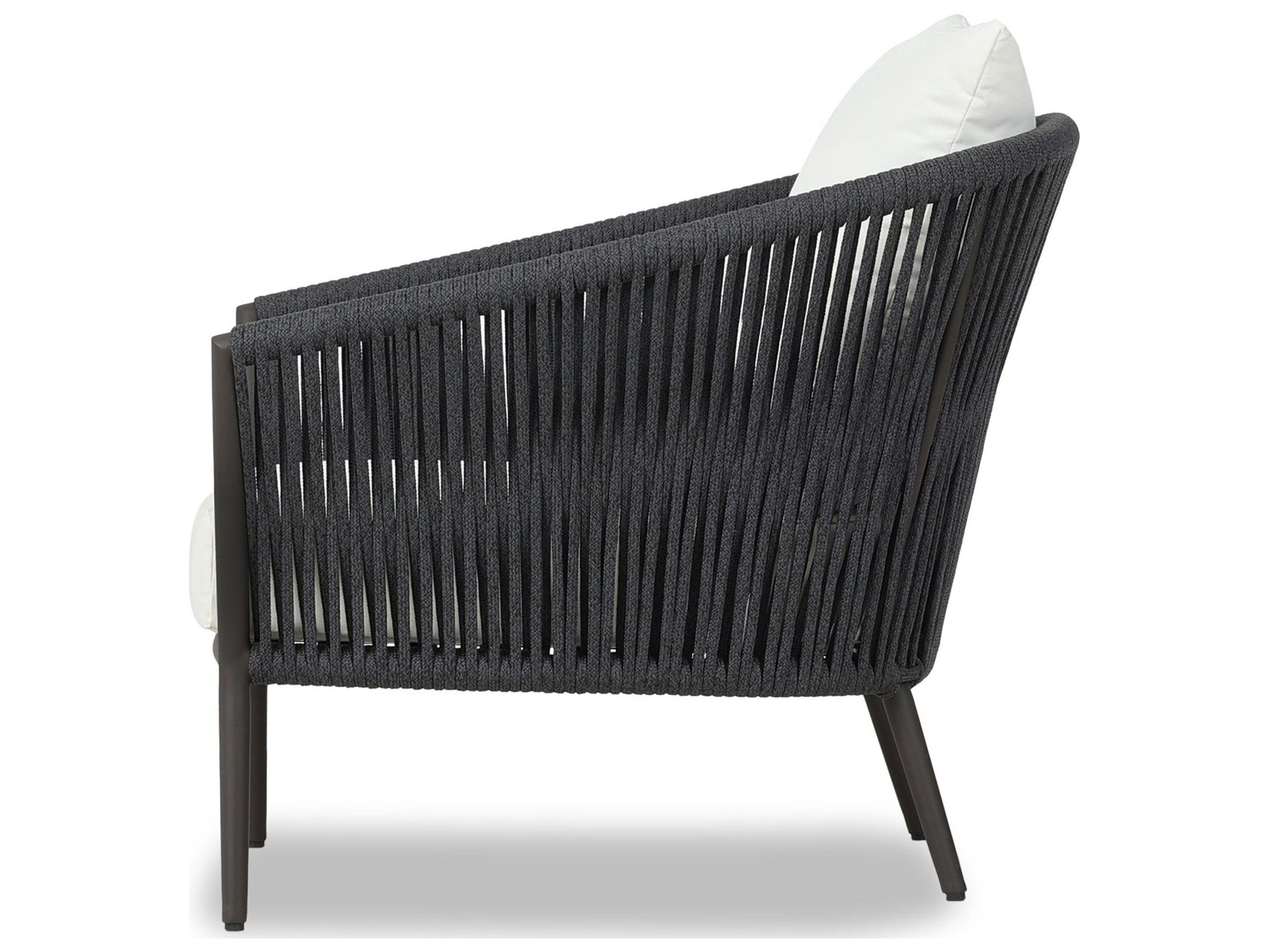 Four Hands Outdoor Marlow Basil  End Table-Aged Grey