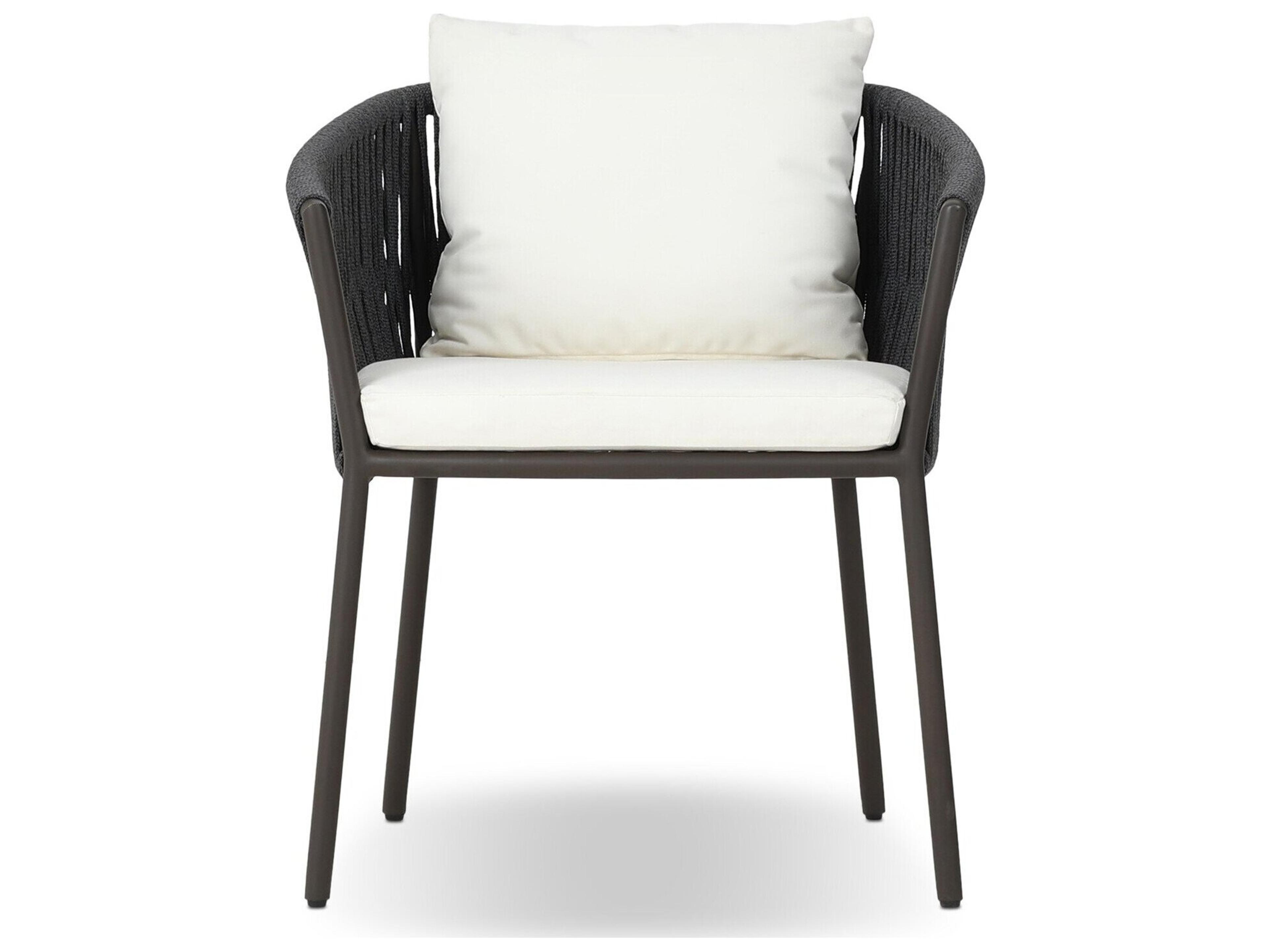 Four Hands Outdoor Grass Roots Paige  Woven Chaise Lounge-Brown