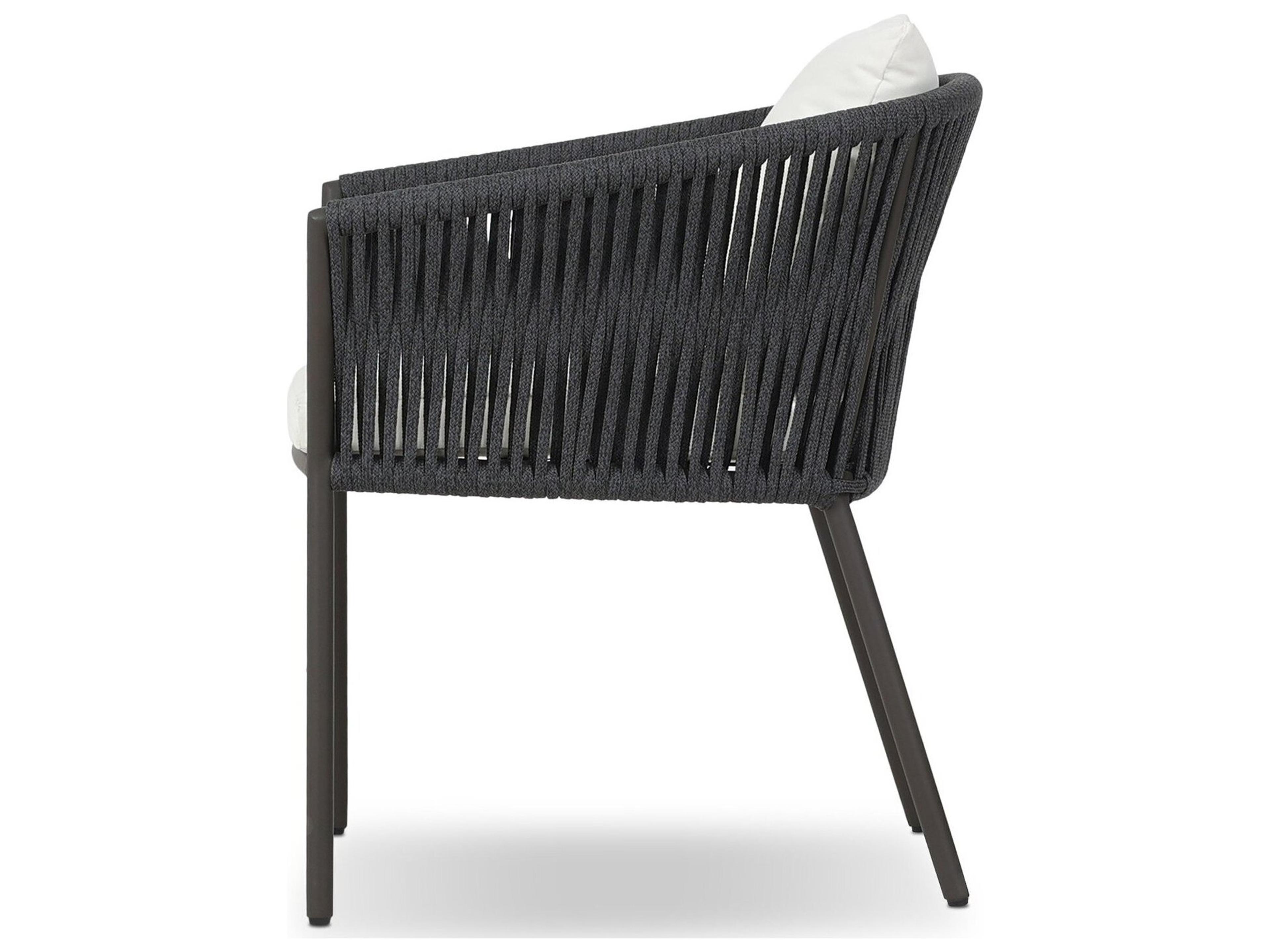 Four Hands Outdoor Grass Roots Paige  Woven Chaise Lounge-Brown