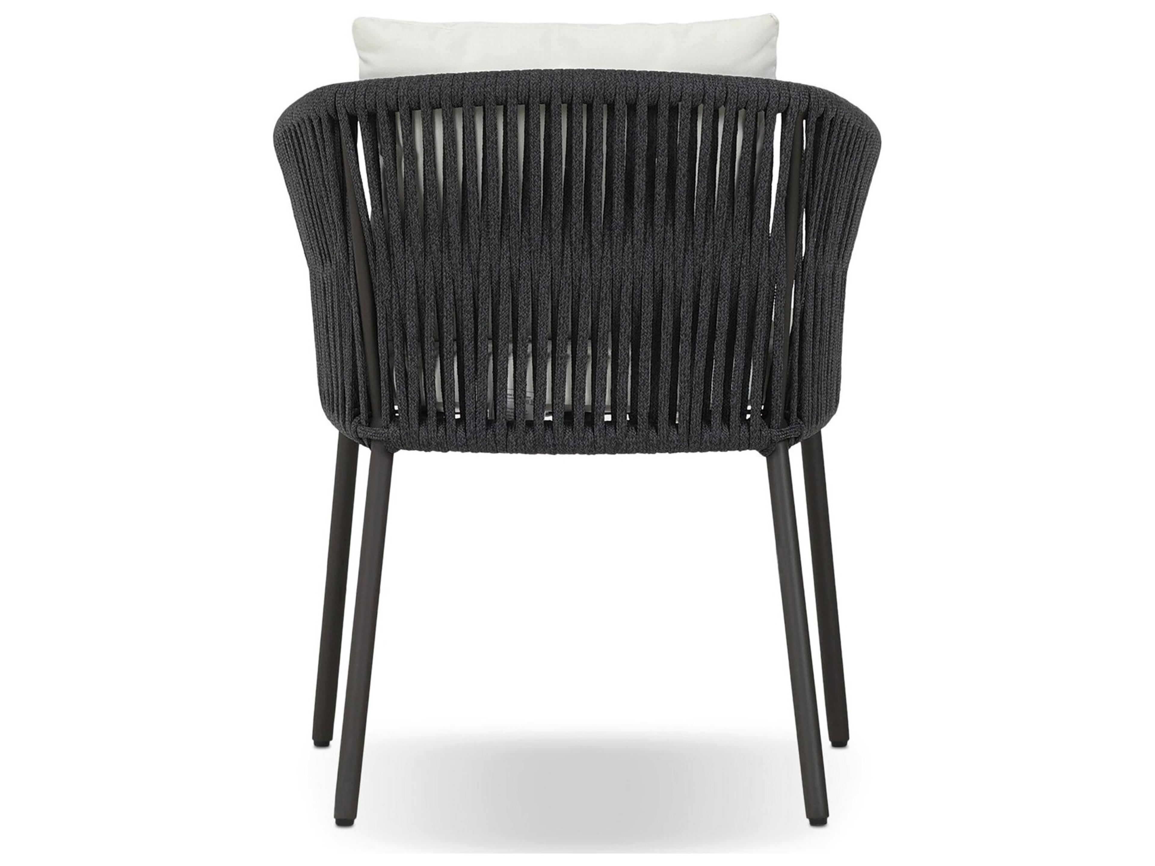 Four Hands Outdoor Grass Roots Paige  Woven Chaise Lounge-Brown