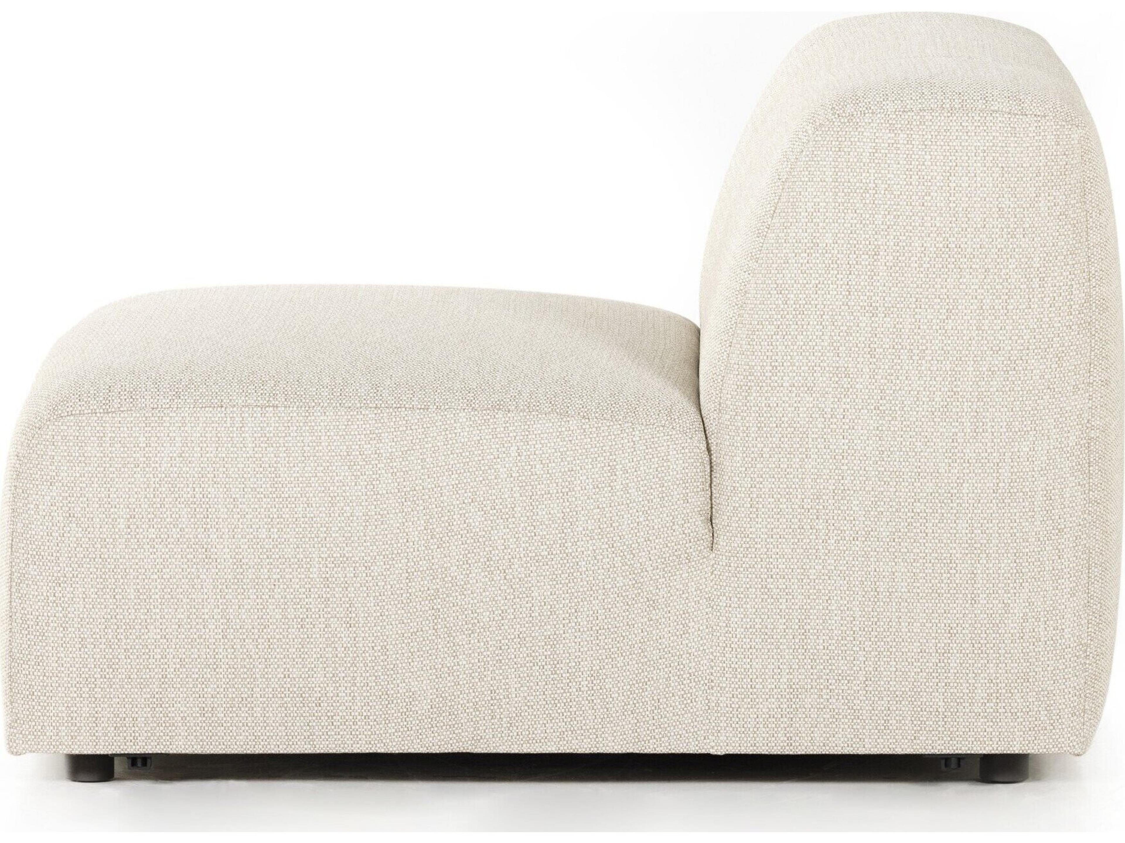 Four Hands Outdoor Solano Faye Sand Armless Lounge Chair