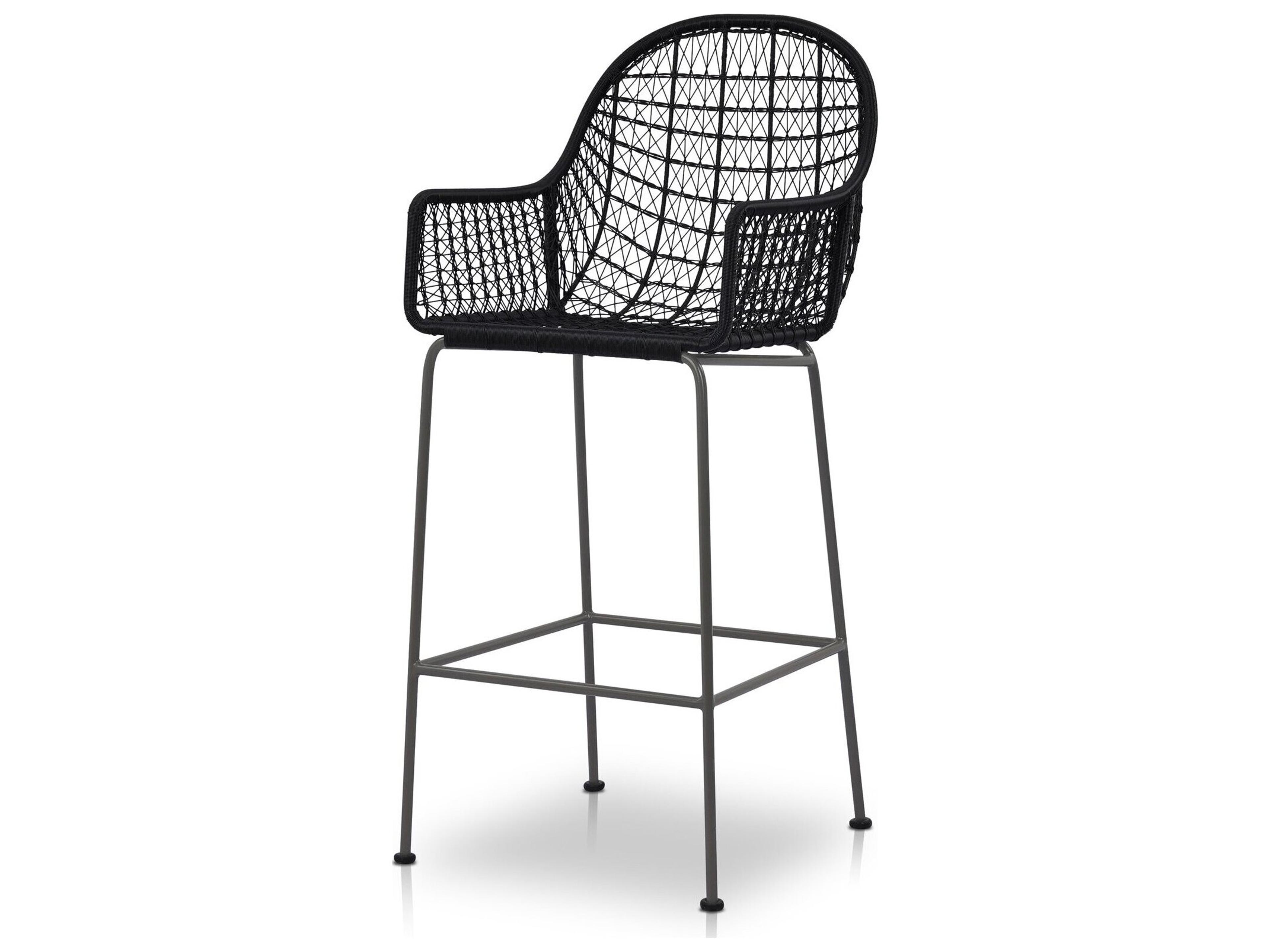 Grass Roots Wicker Bar Stool