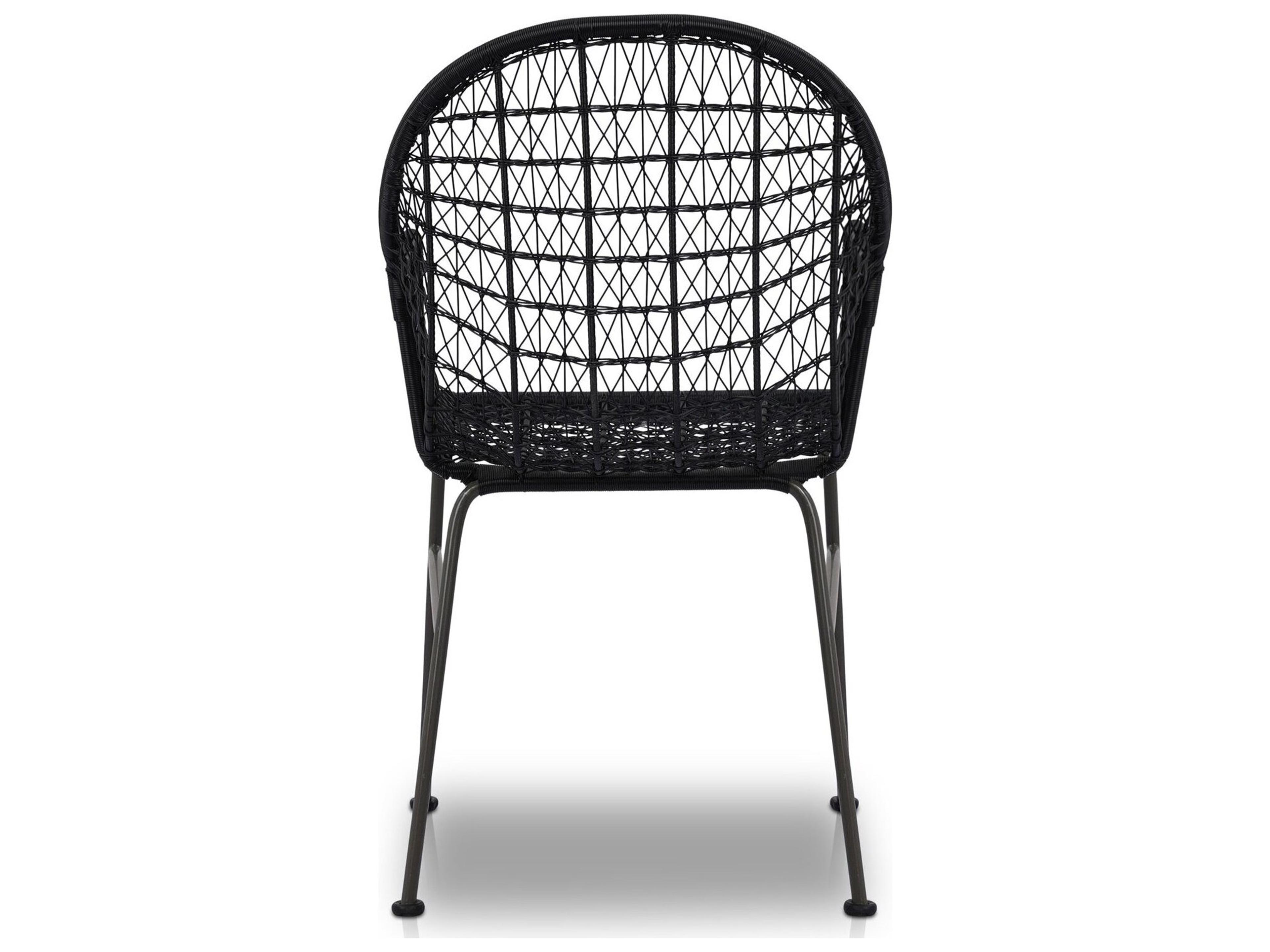 Luxecor Globetrotter Outdoor Grey Bronze / Smoke Black Arm Dining Chair