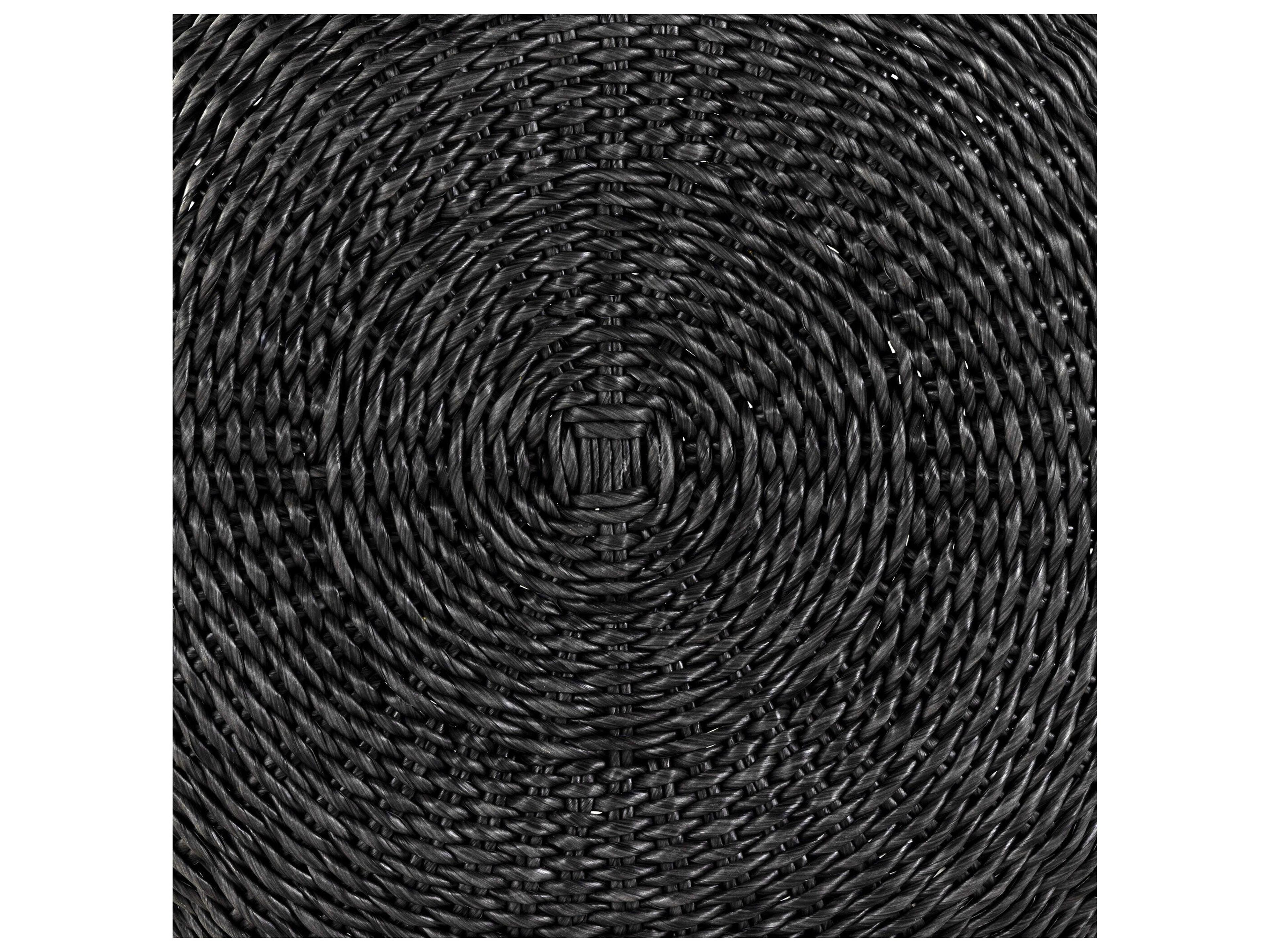 Luxecor Globetrotter Outdoor Vintage Coal Ottoman