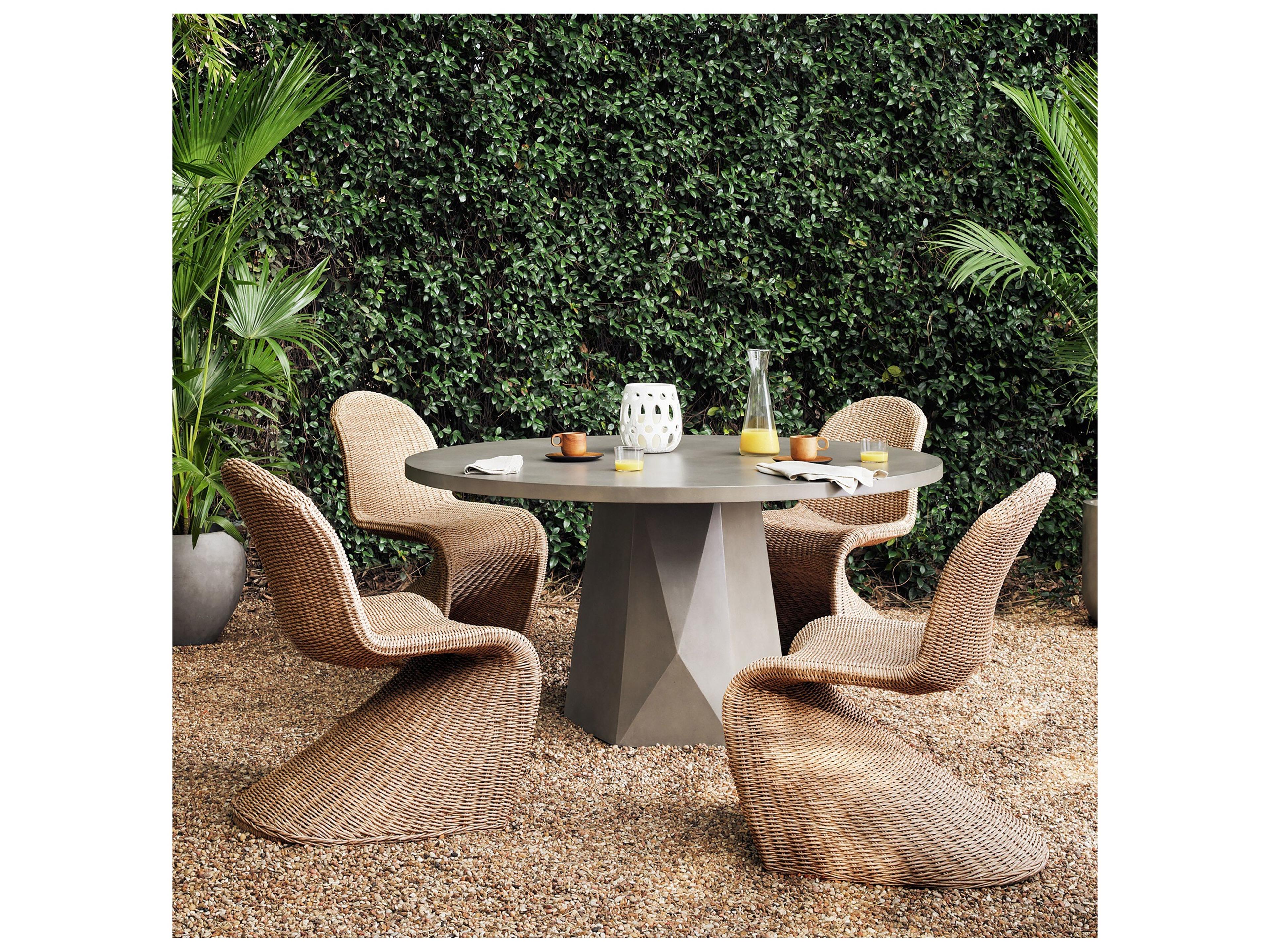 Luxecor Globetrotter Outdoor Vintage Natural / Cane Brown Polypropylene Dining Chair