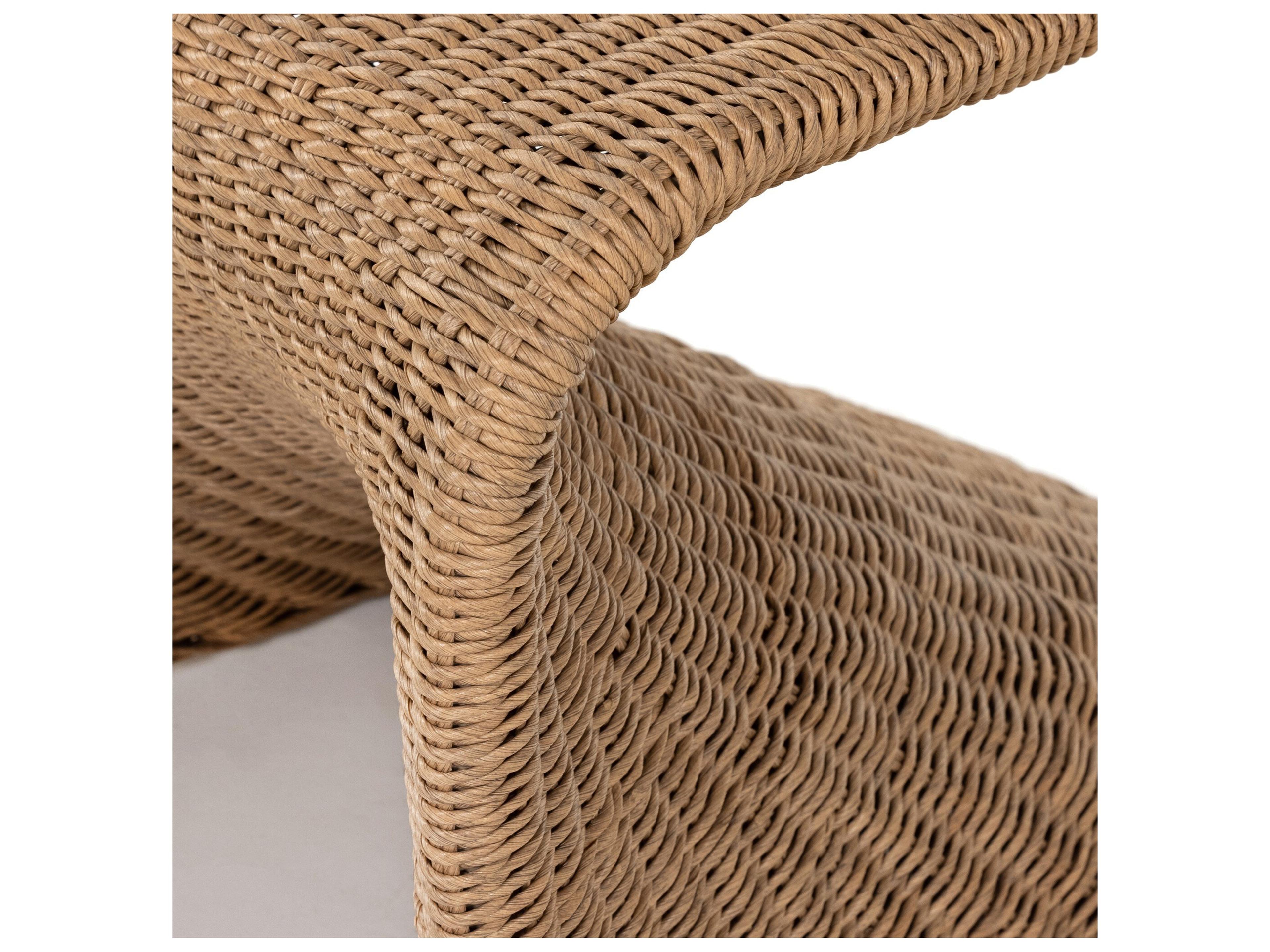 Luxecor Globetrotter Outdoor Vintage Natural / Cane Brown Polypropylene Dining Chair