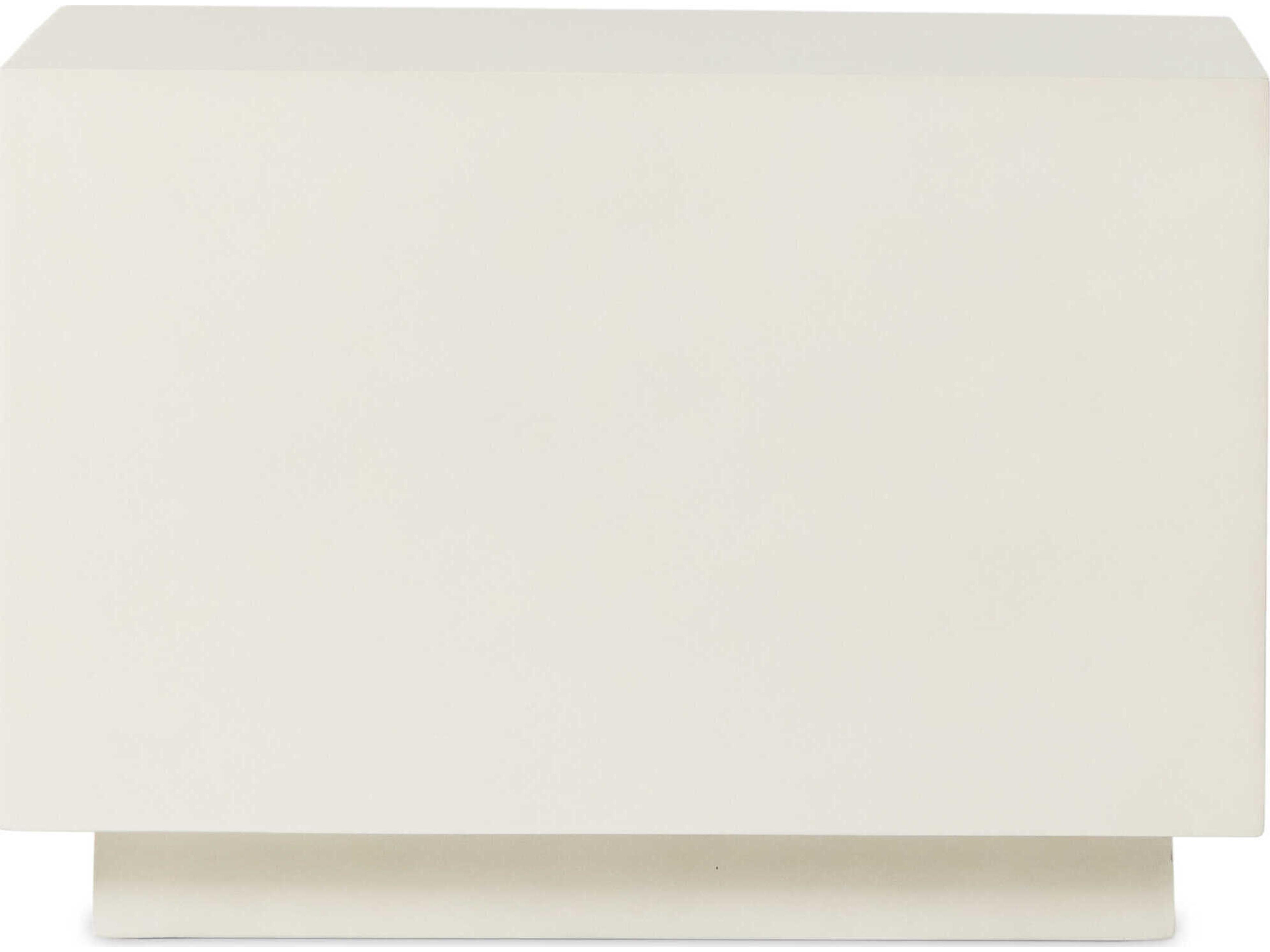 Luxecor Globetrotter Outdoor White Concrete Square Coffee Table