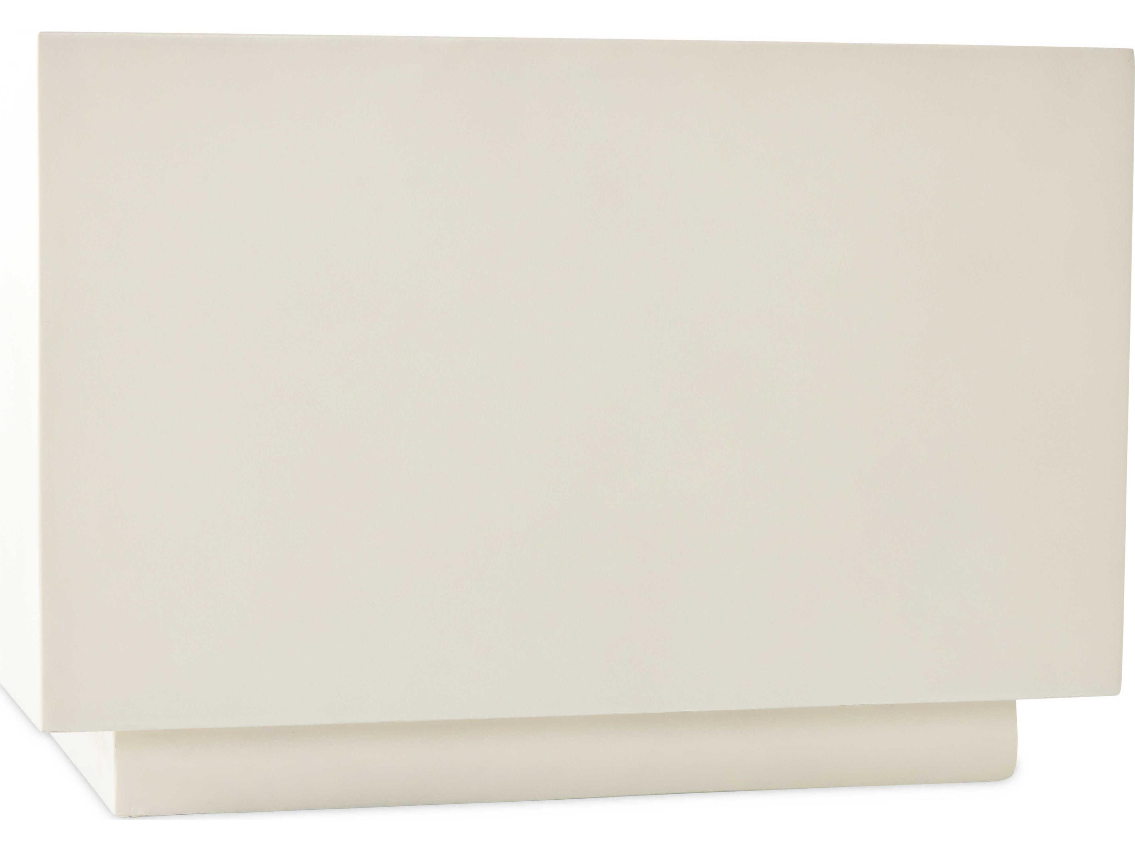 Luxecor Globetrotter Outdoor White Concrete Square Coffee Table